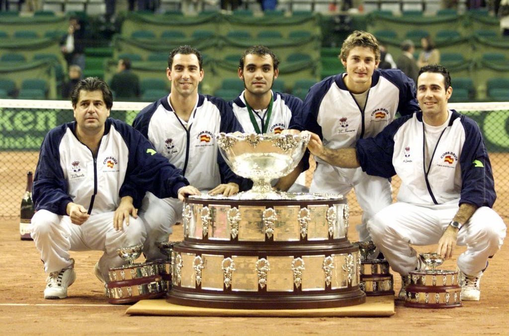 La primera Copa Davis ganada por Espa