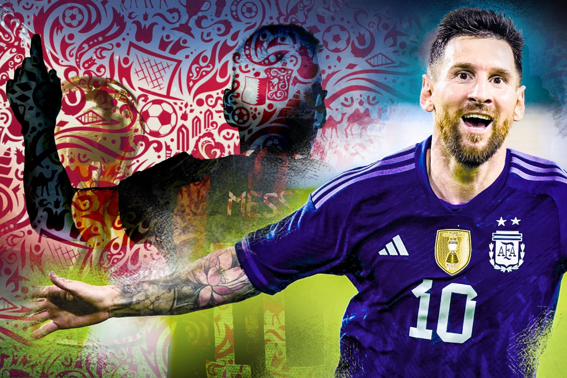 Un Messi de récord inicia su quinto Mundial en una Argentina histórica