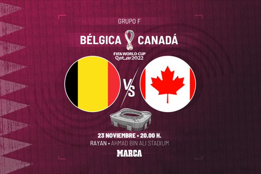 Bélgica y Canada se estrenan en Qatar.