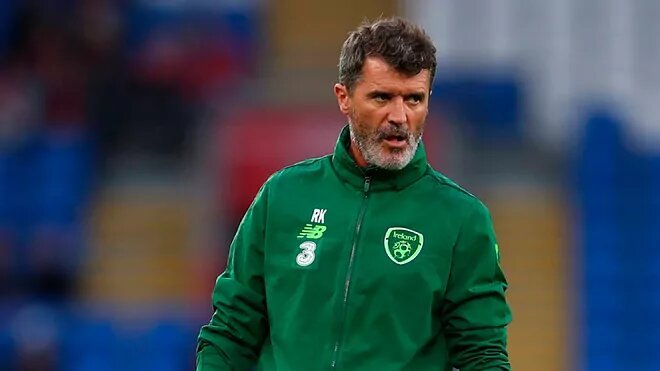 Roy Keane en un encuentro con Irlanda / MARCA