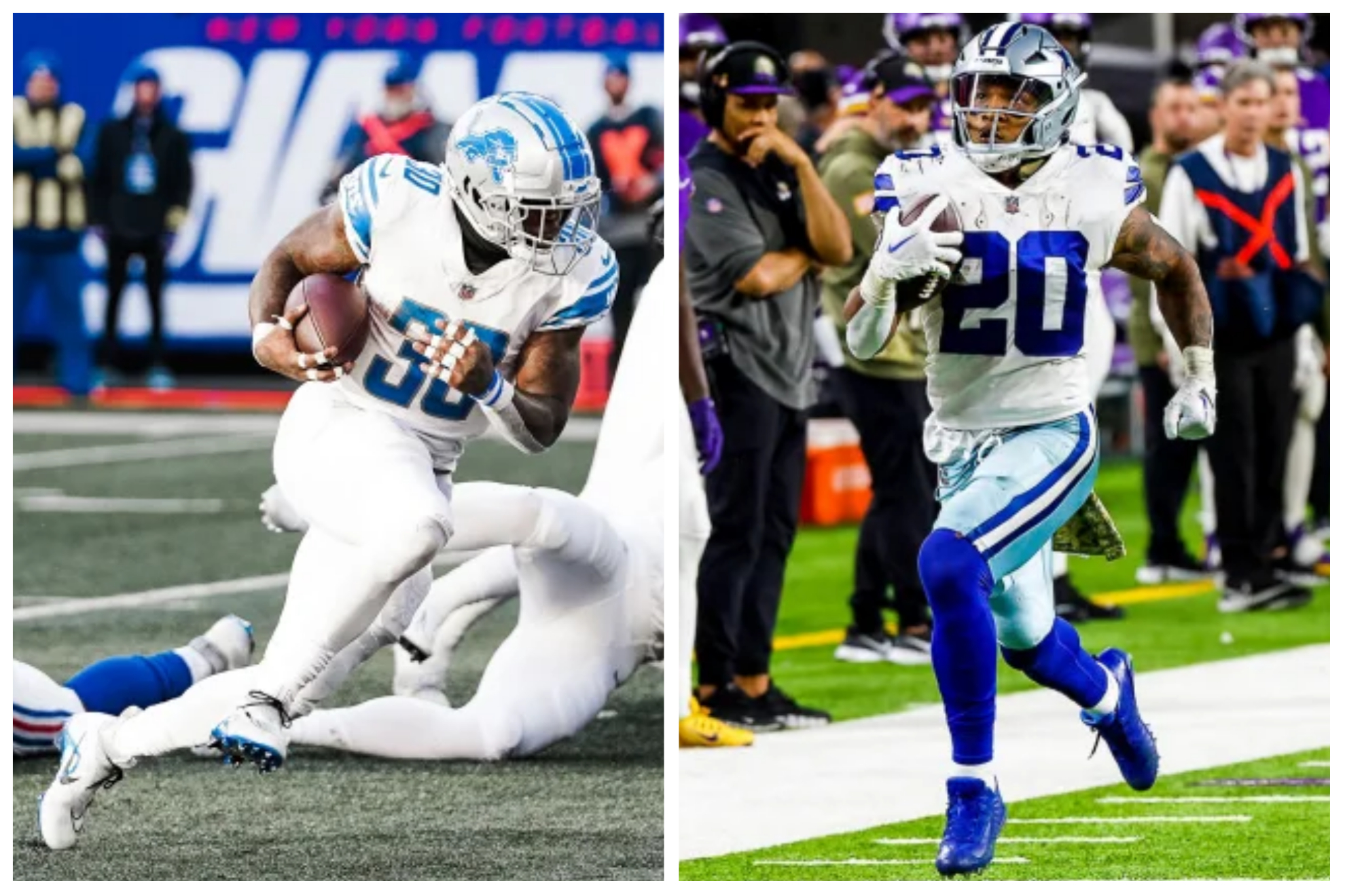 The Detroit Lions and the Dallas Cowboys play every year on Thanksgiving.