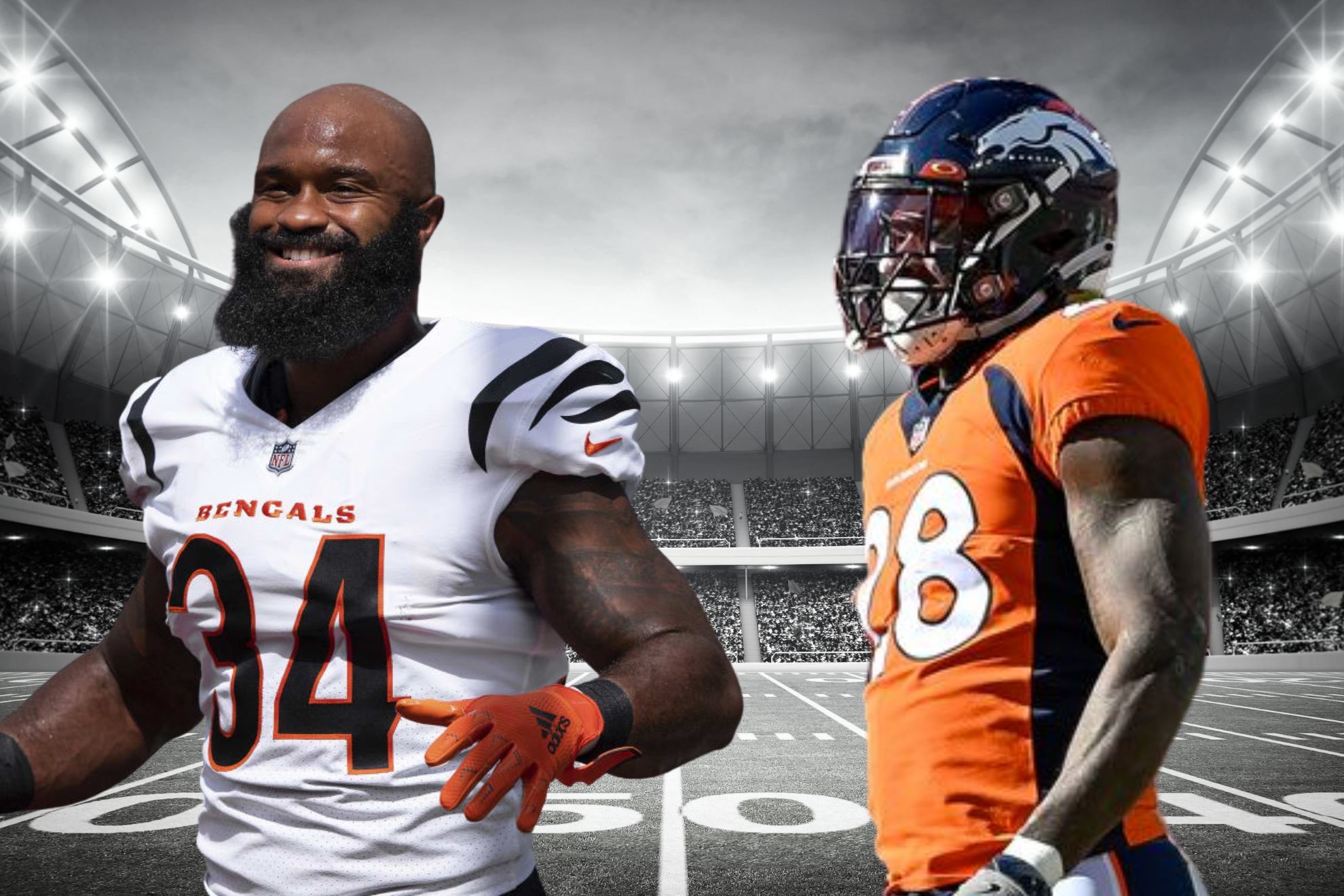 Samaje Perine (RB - Bengals) and Latavius Murray (RB - Broncos) are Week 12's top Fantasy Football pickups.