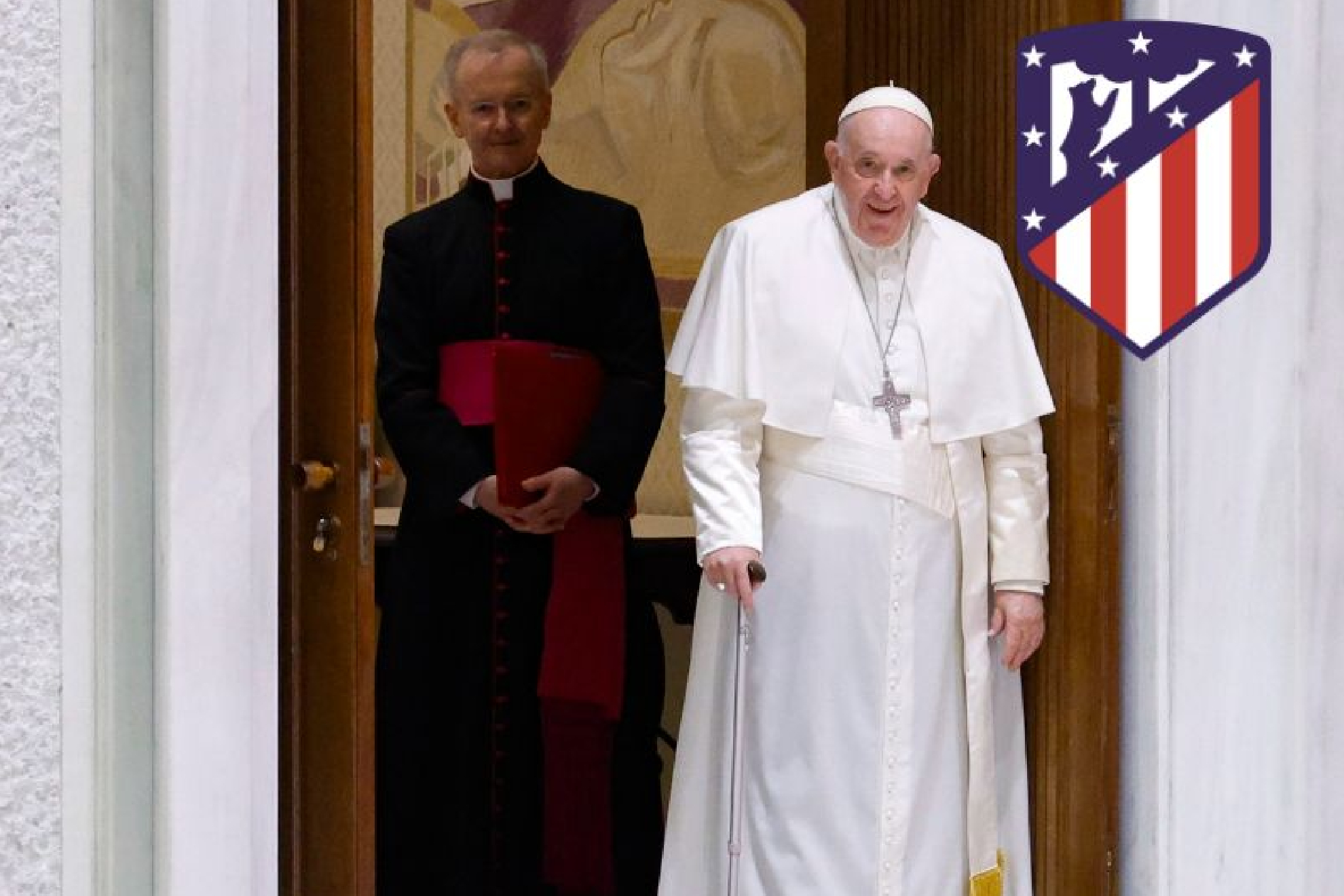 El Papa Francisco llama al Atlético de Madrid para que uno de sus médicos lo trate