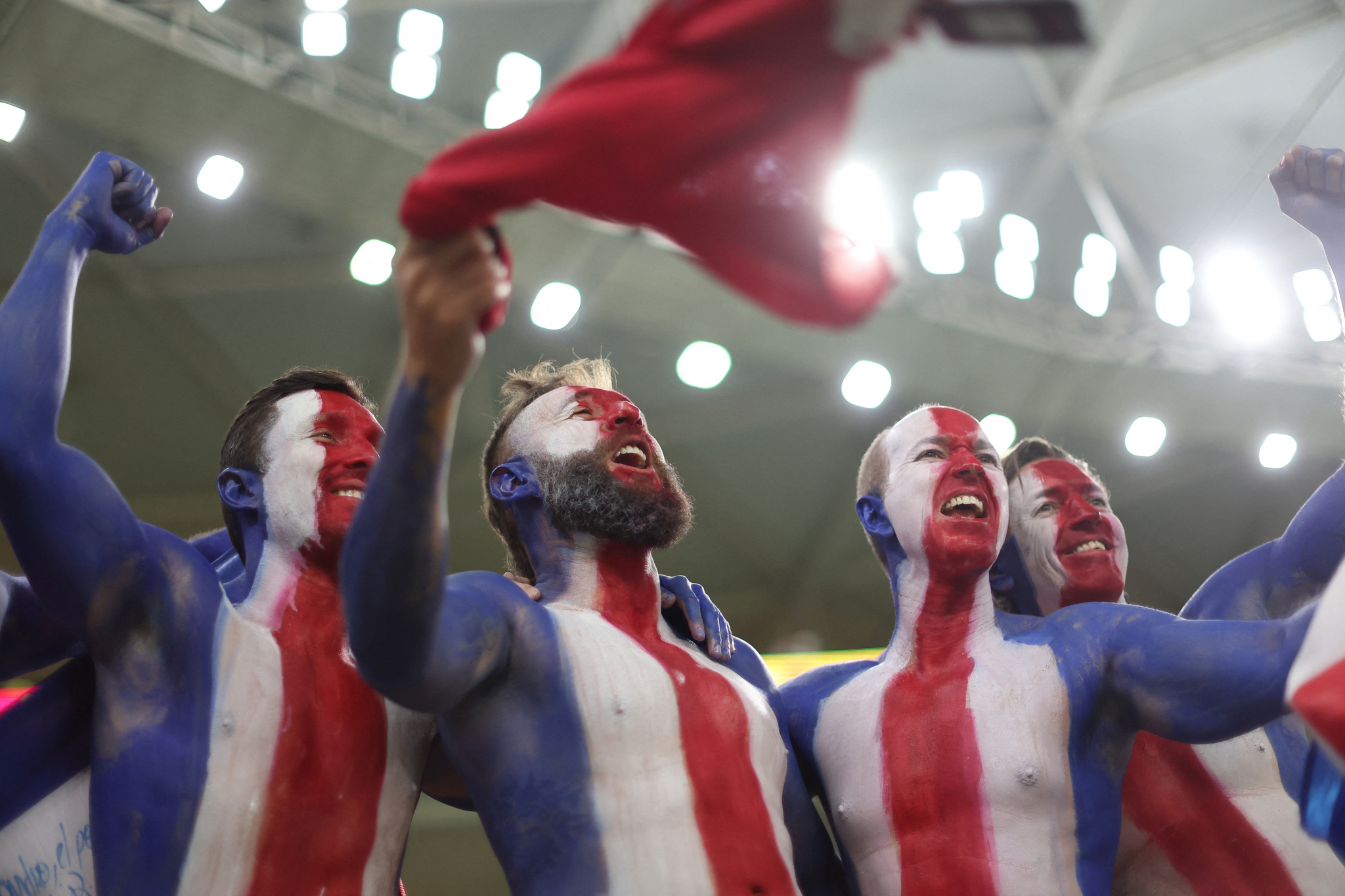 Aficionados de Costa Rica apoyando a su selección | Reuters
