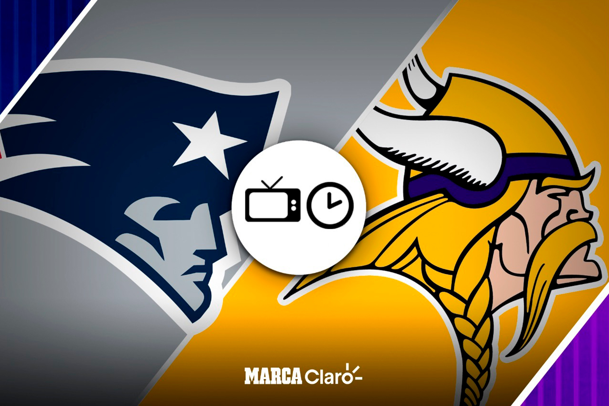 Patriots vs Vikings: Hora, fecha y transmisión de la semana 12 de NFL | Marca Claro