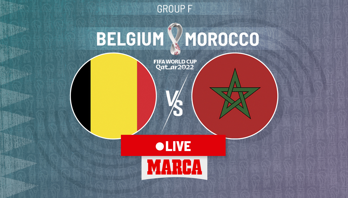 Belgium vs Morocco updates
