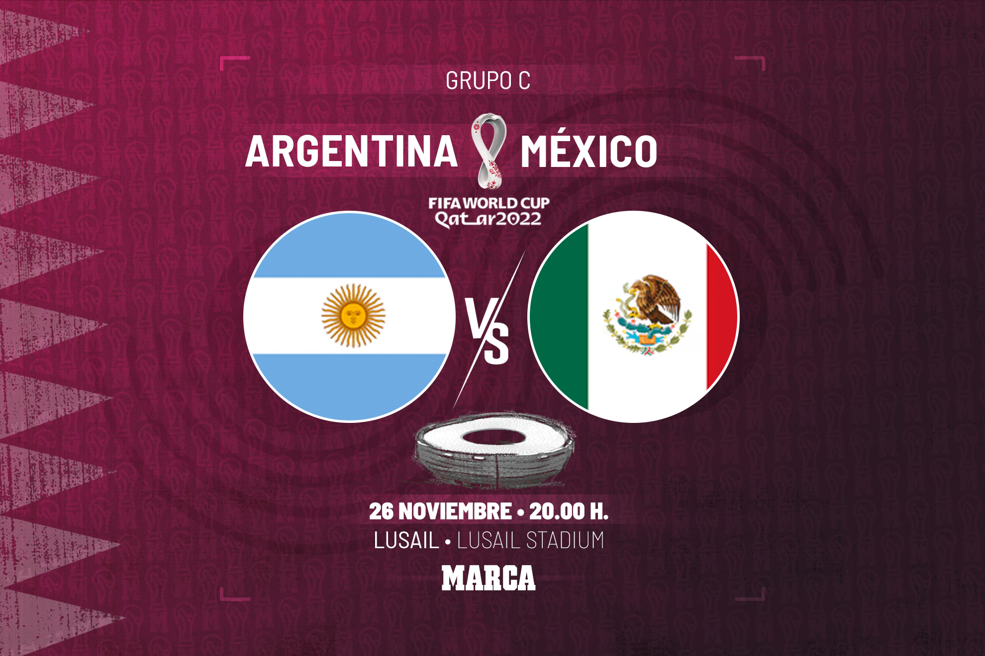 Alineaciones del Argentina - México en la jornada 2 del Mundial de Qatar 2022