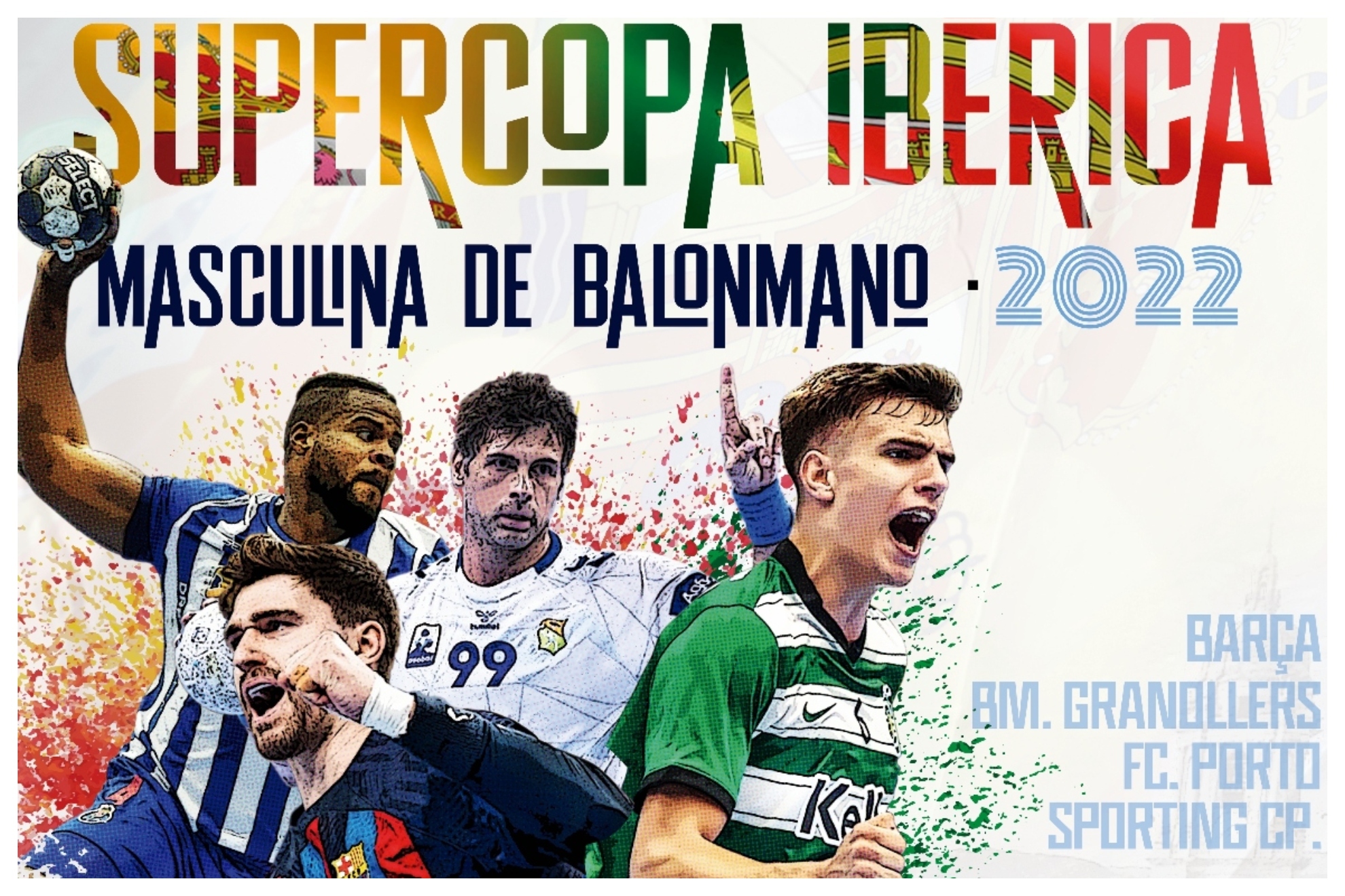 Cartel de la Supercopa Ibérica masculina 2022 /