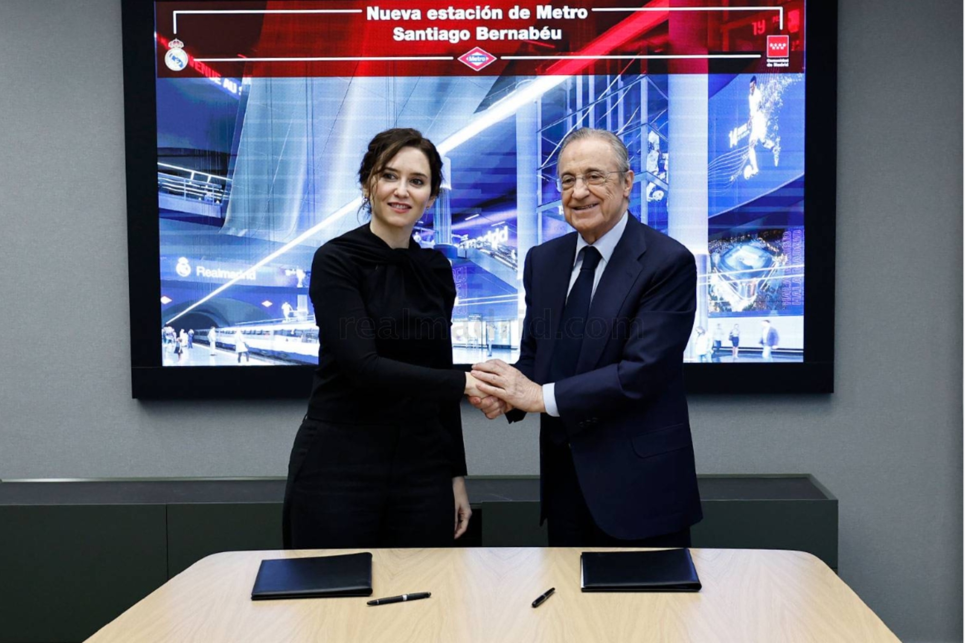 Acuerdo de colaboración para la nueva estación de Metro Santiago Bernabéu