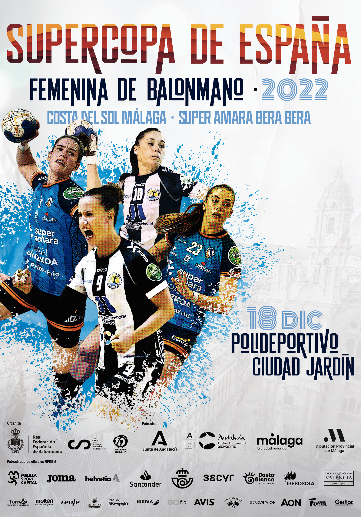 Cartel de la Supercopa femenina espaola /