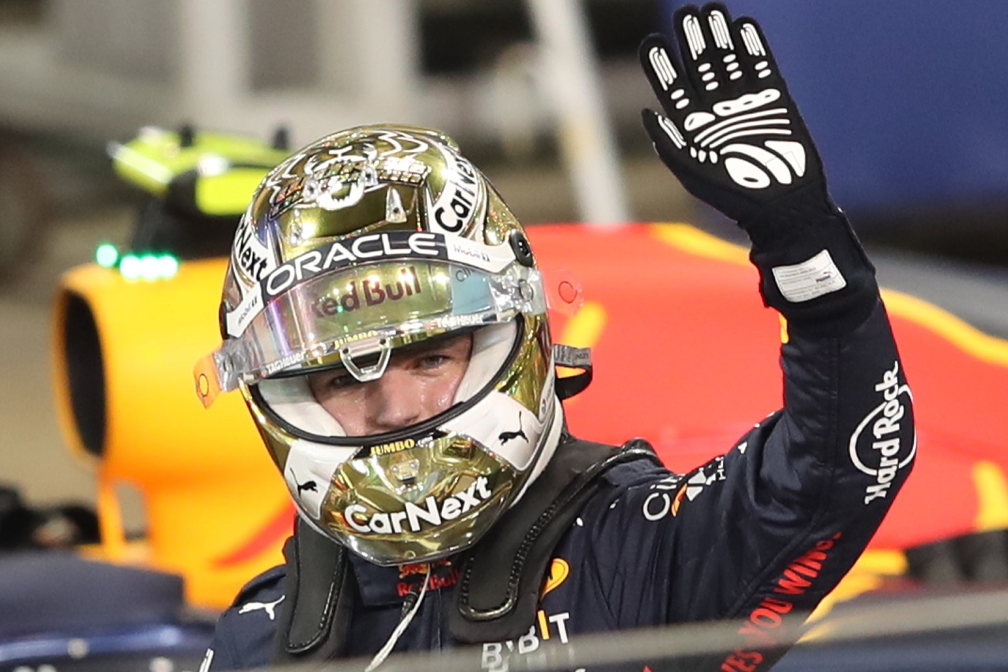 Max Verstappen tras su última victoria de la temporada (Abu Dhabi)