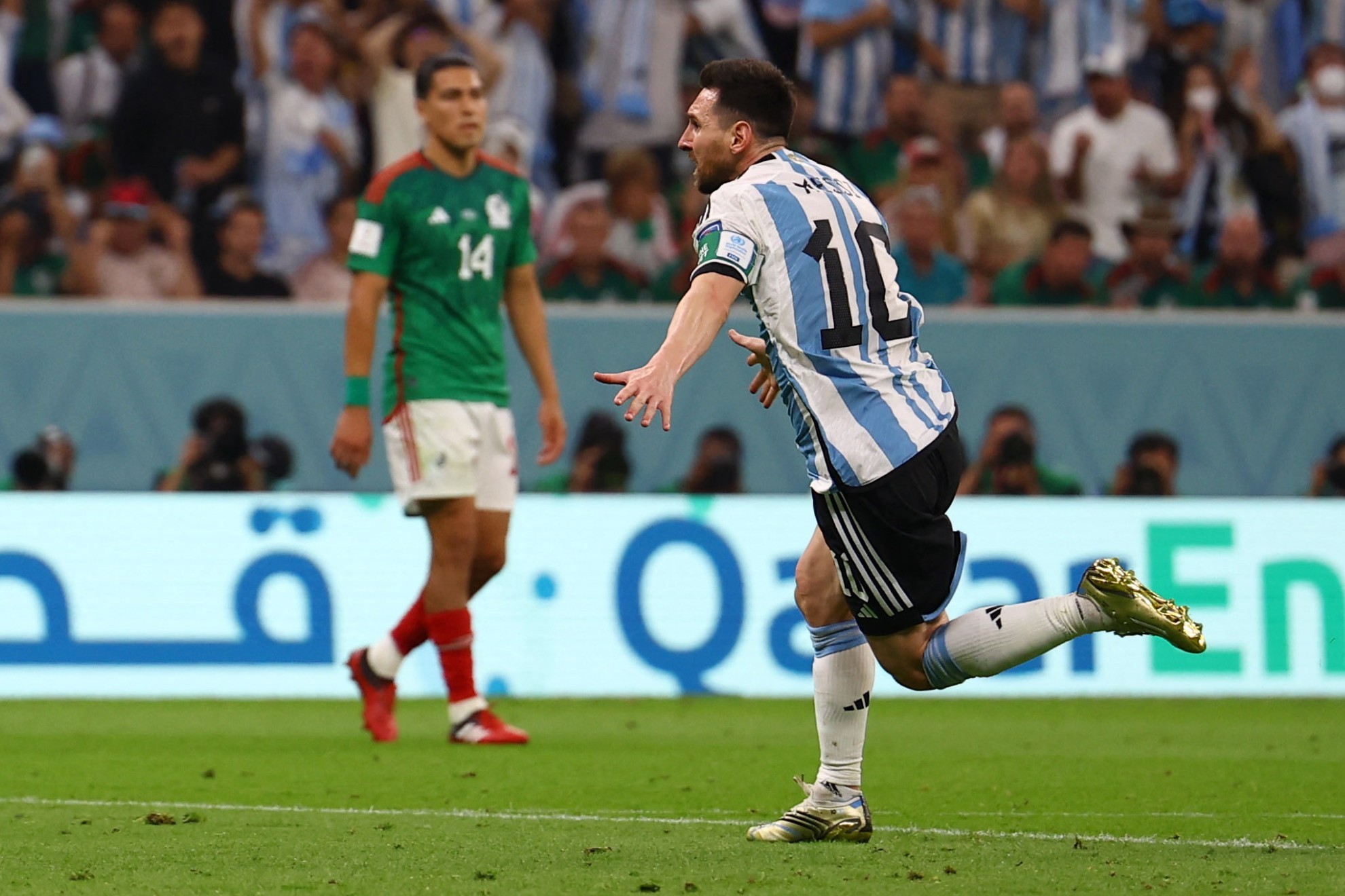 Argentina vence 2-0 a México en la jornada 2 del Mundial de Qatar 2022 con el gol de Leo Messi | Reuters