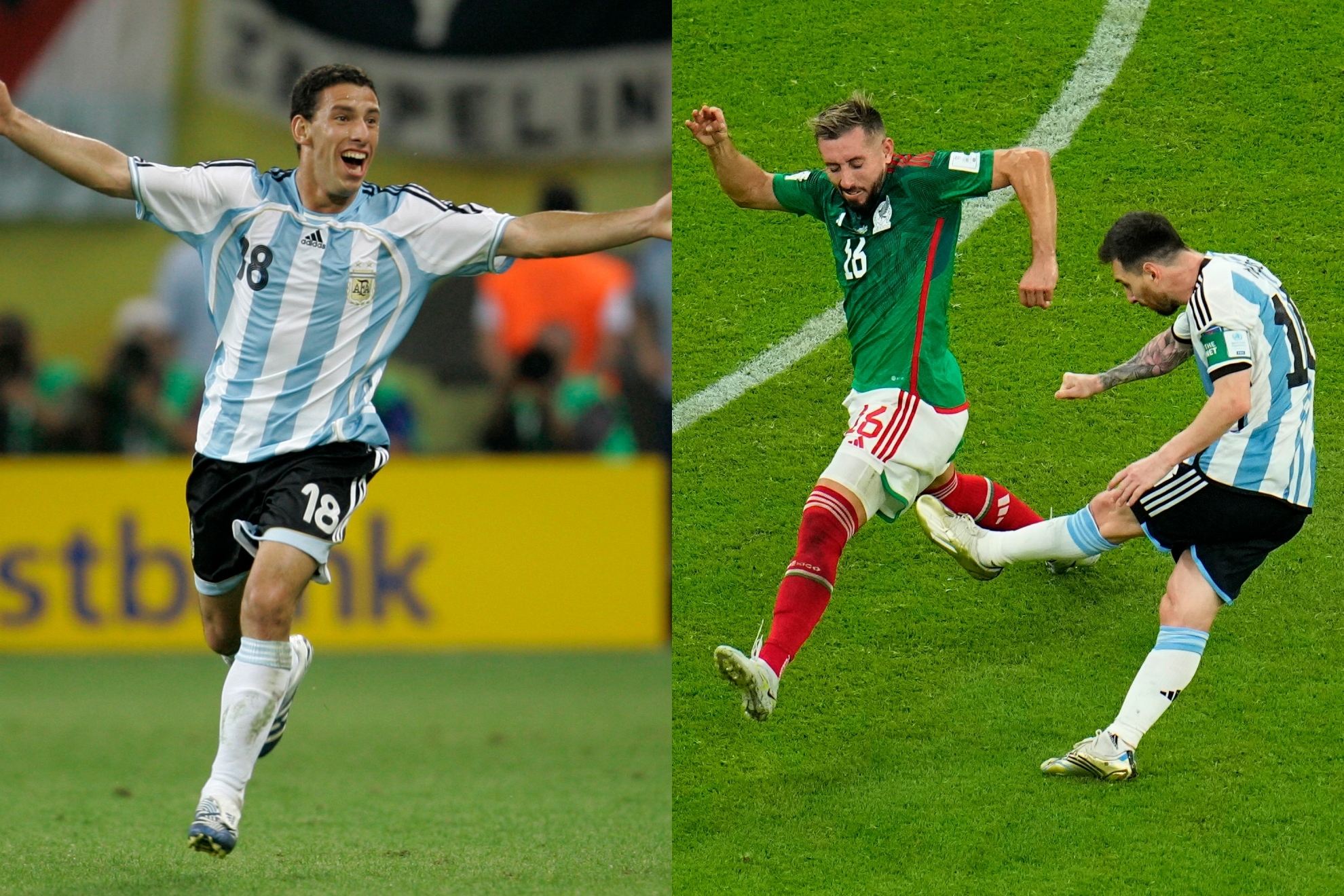 Argentina, experta en golazos ante México en Mundiales. | AP