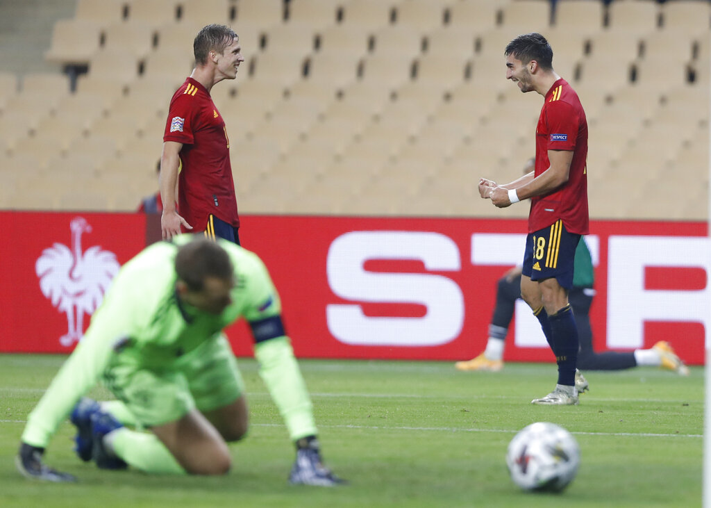 España venció 6-0 a Alemania en su último partido, en el 2020, por la Liga de Naciones.