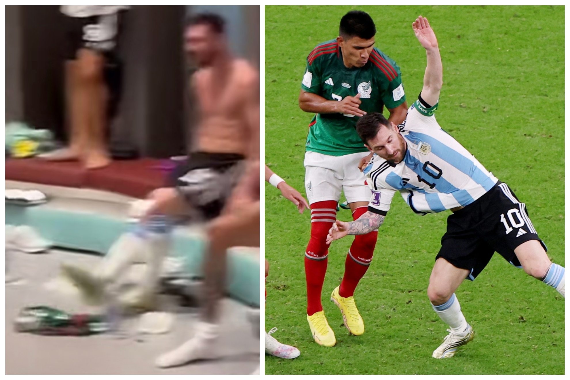 Las imágenes de Messi y la camiseta de México ocasionan un lio Mundial.