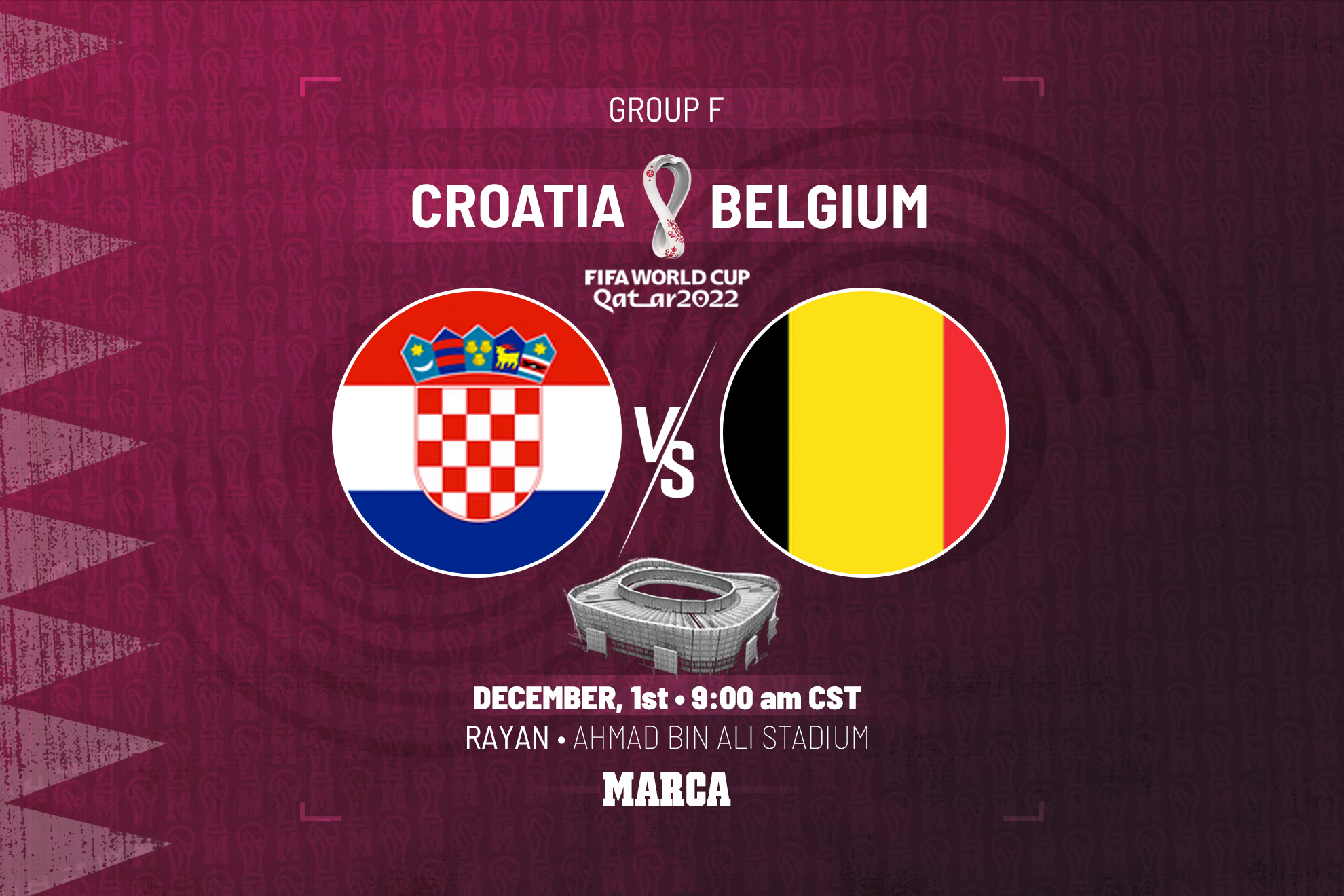 Croatia - Belgium Game Time
