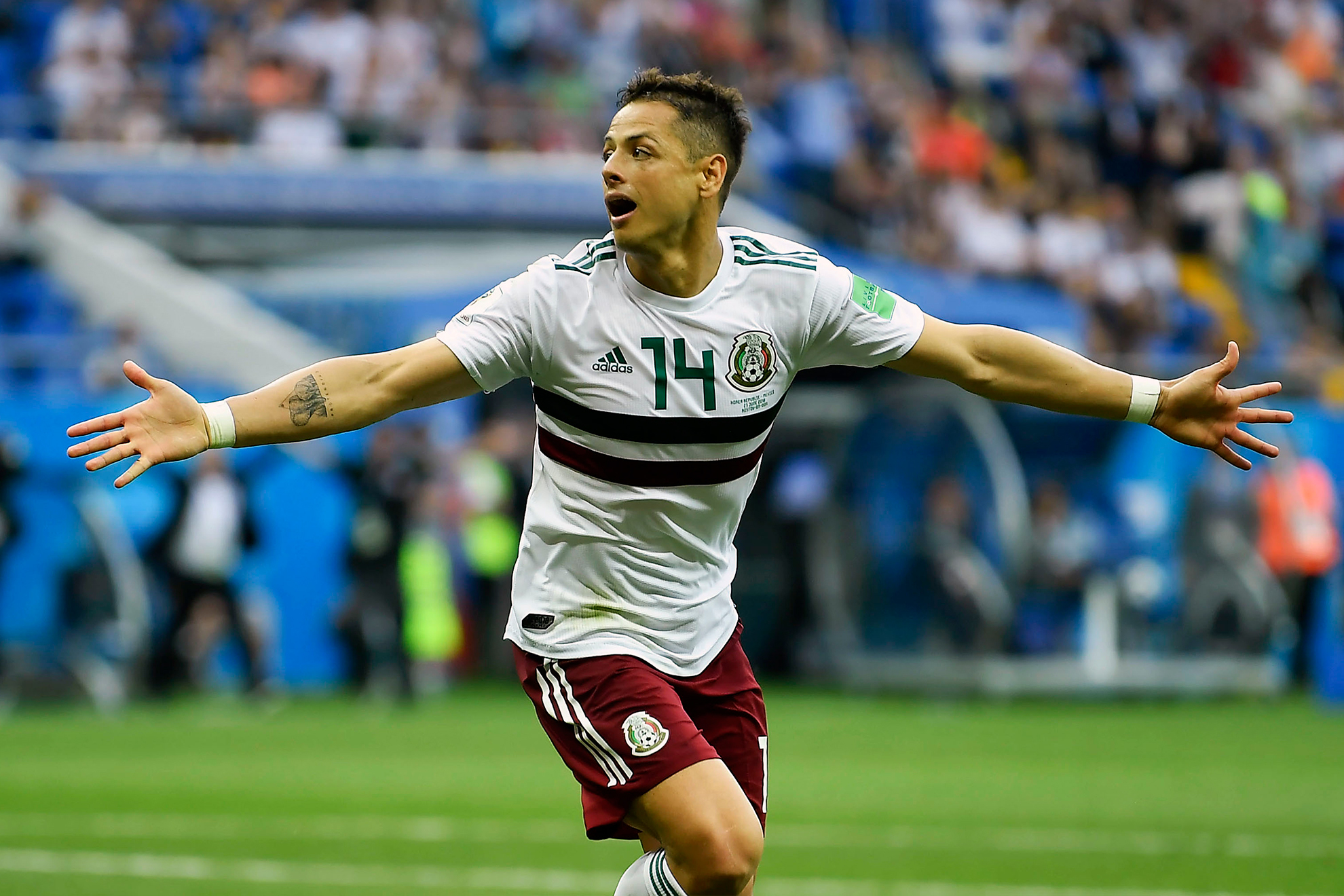 Javier Hernández fue quien hizo el último gol para México en triunfo ante Corea del Sur | Imago7