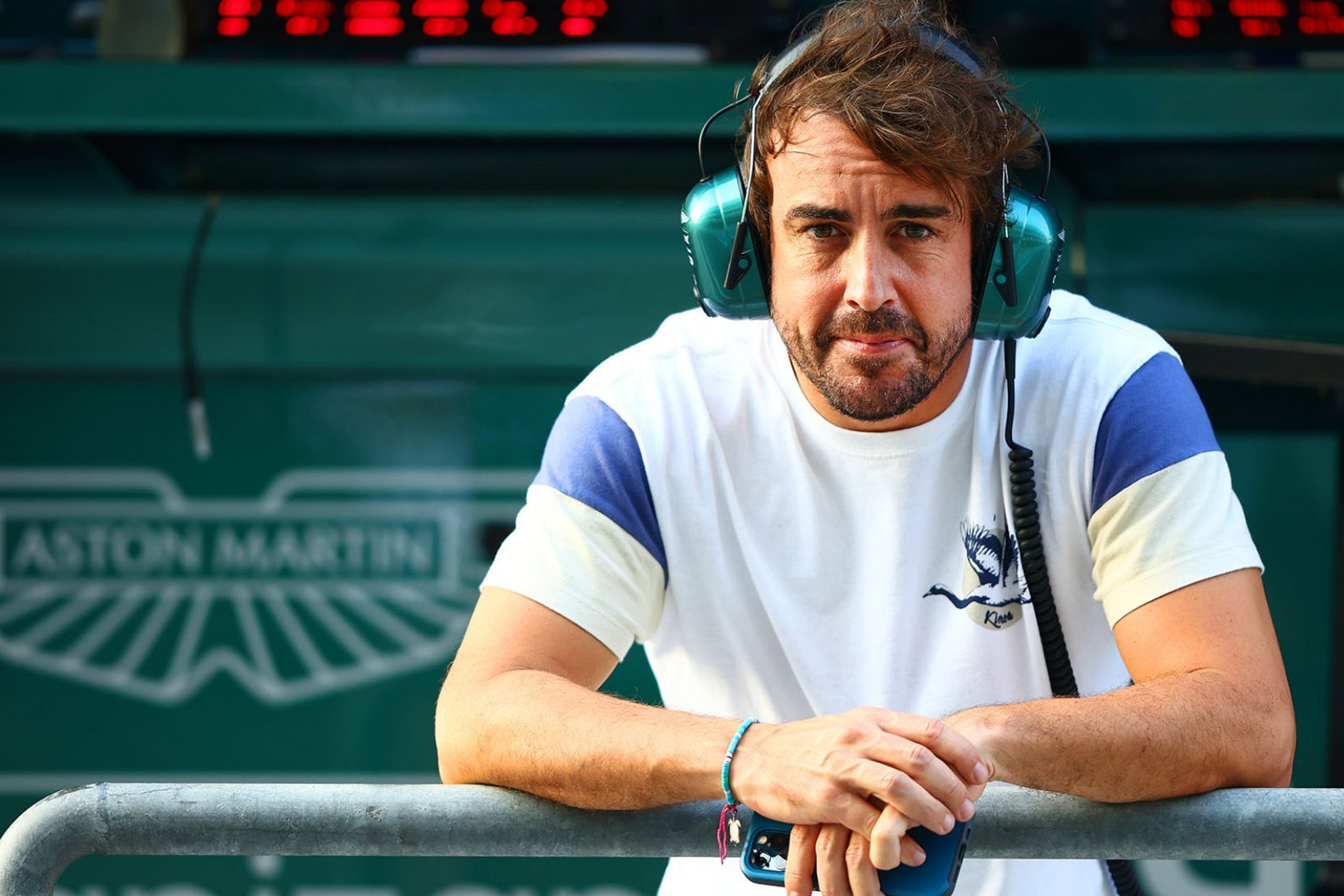 Fernando Alonso, en Abu Dhabi.