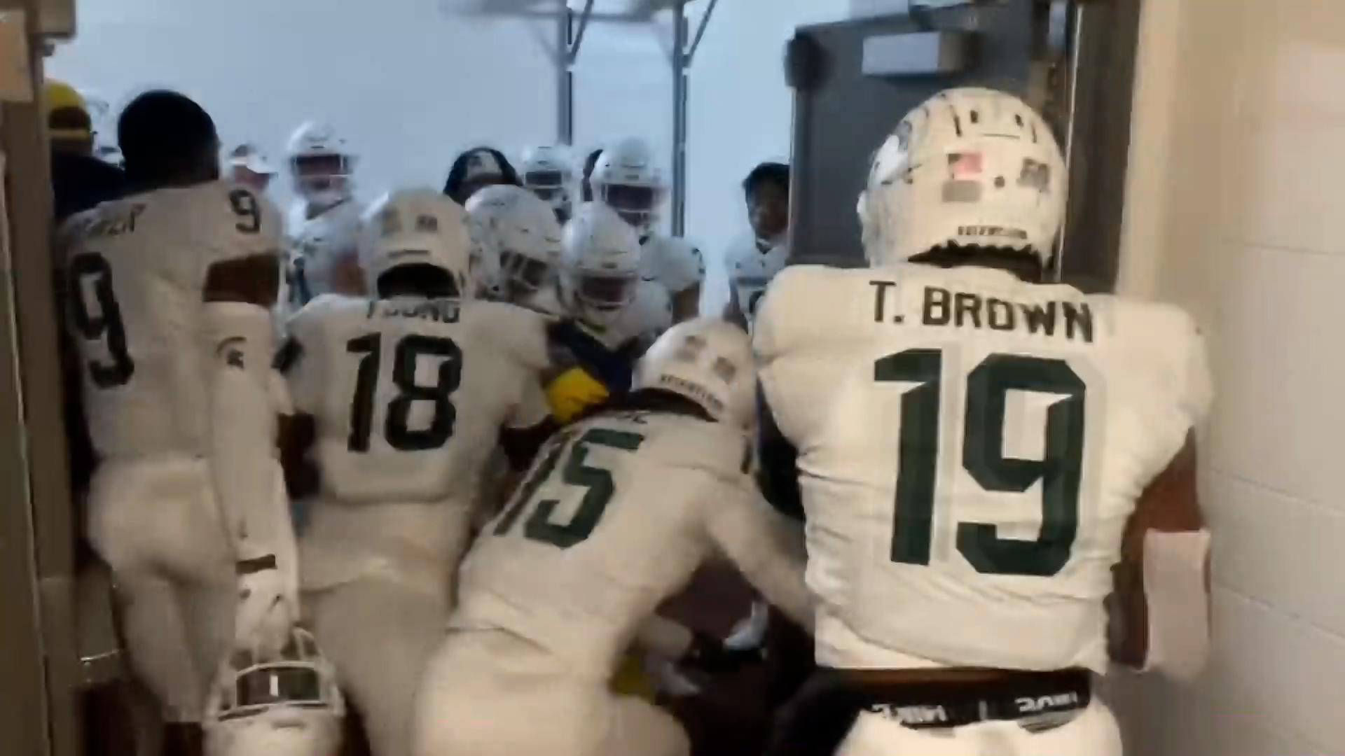 Michigan State University fined $100,000 after huge tunnel brawl