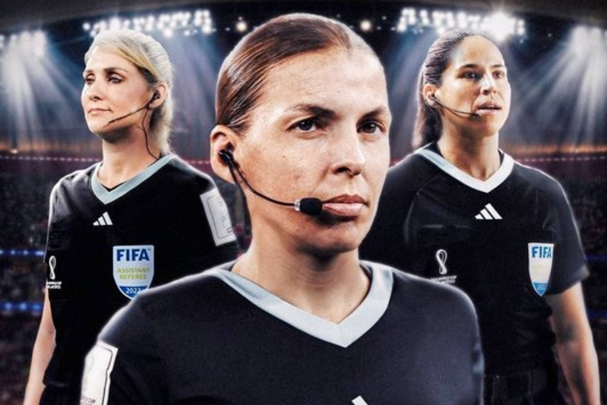 Historia de los Mundiales: un equipo femenino arbitral al completo liderado por Frappart en el Costa Rica-Alemania