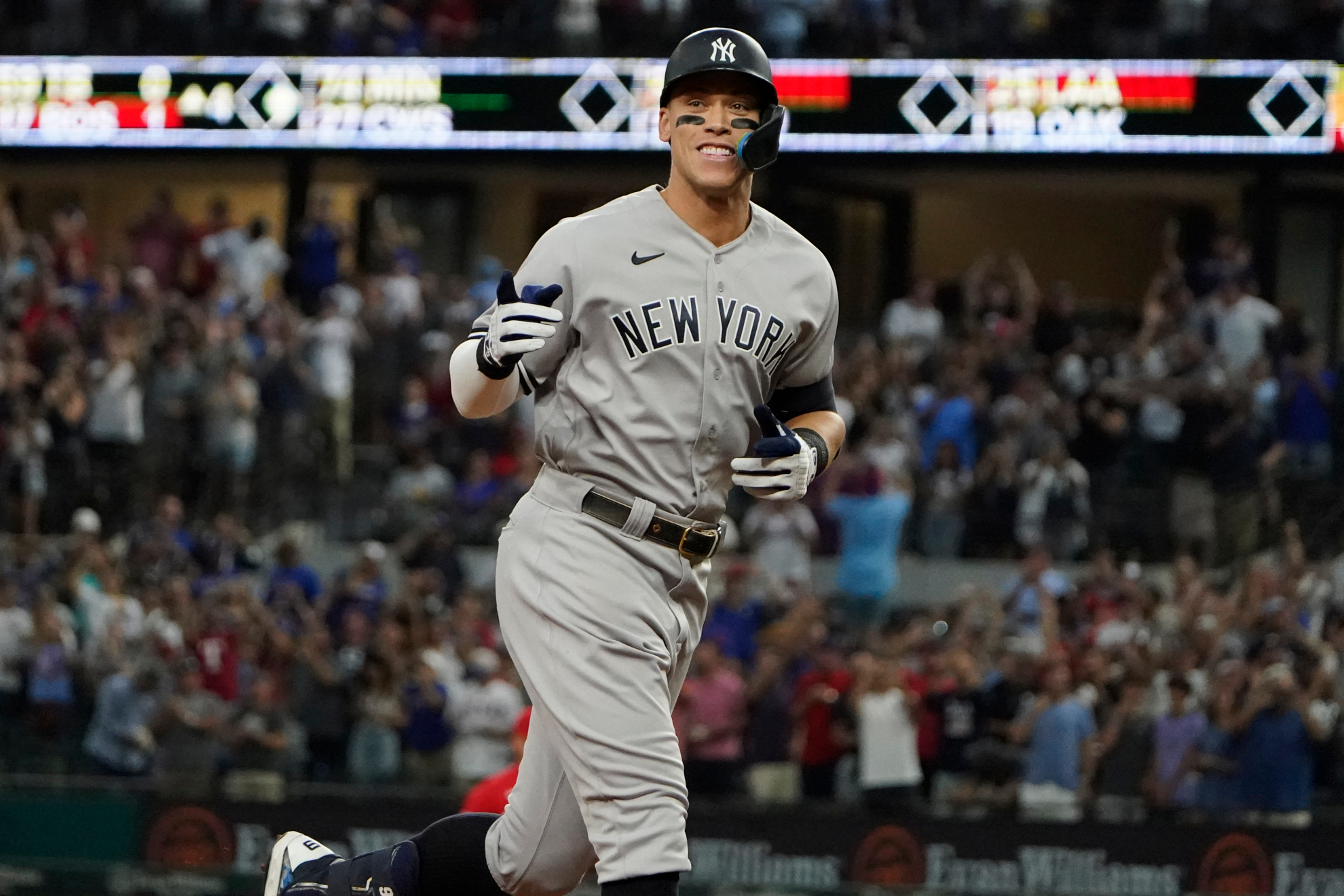 Aaron Judge is listening to offers during his free agency period.