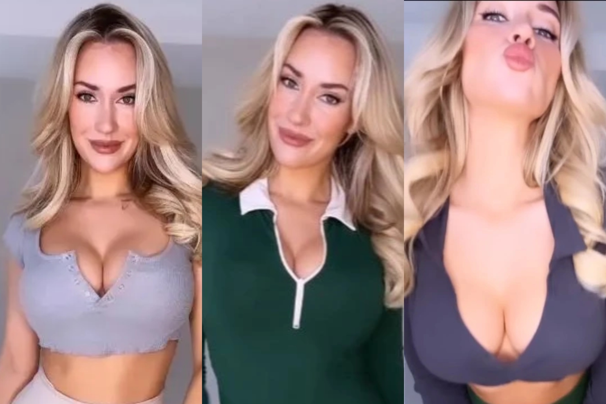Paige Spiranac shows off her seven golf girl outfits on IG