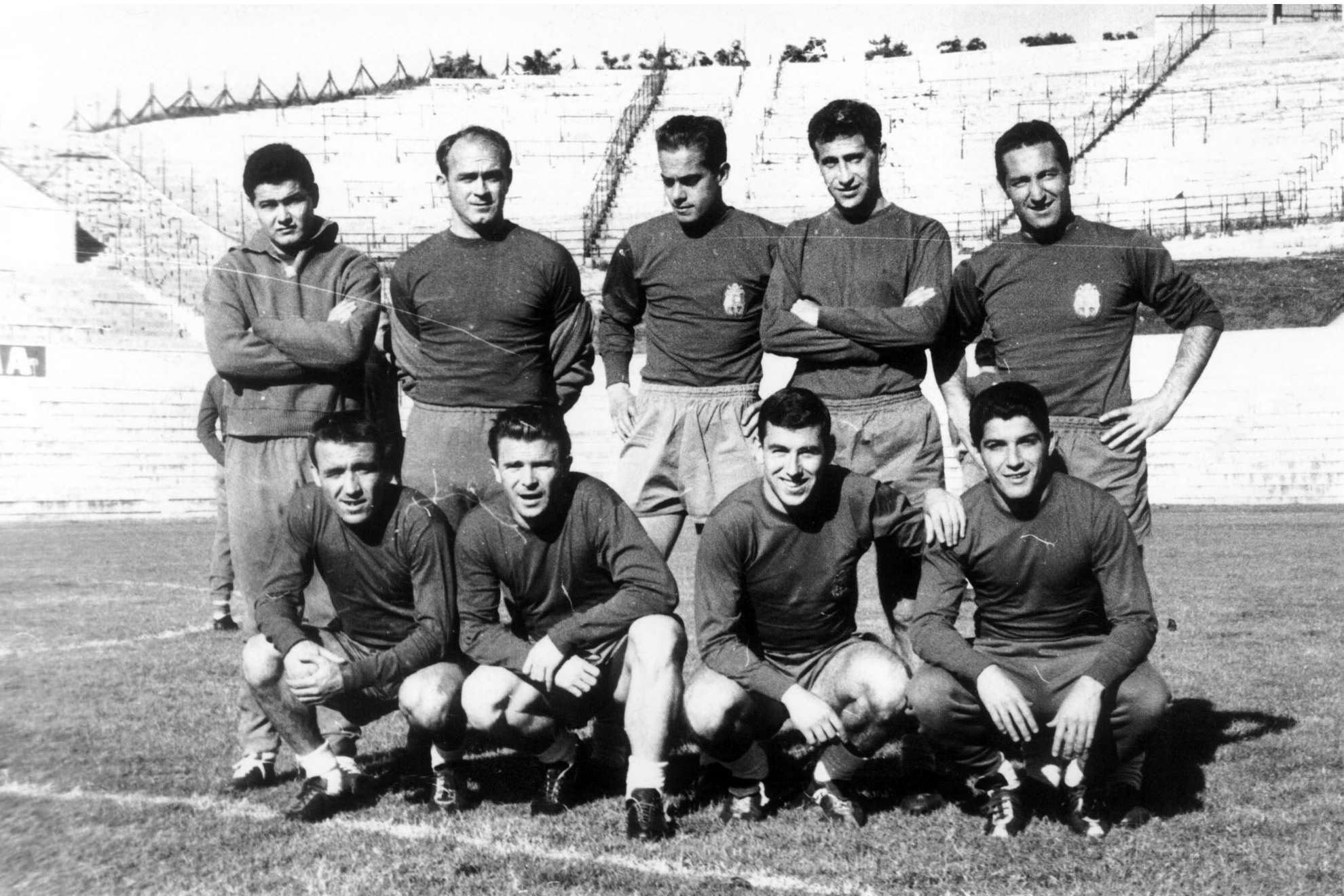 Los delanteros de la selección española que acudieron a Chile 1962