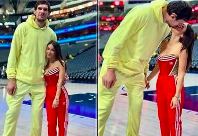 The NBA's most lopsided couple: When size doesn't matter and 63 centimeters is nothing