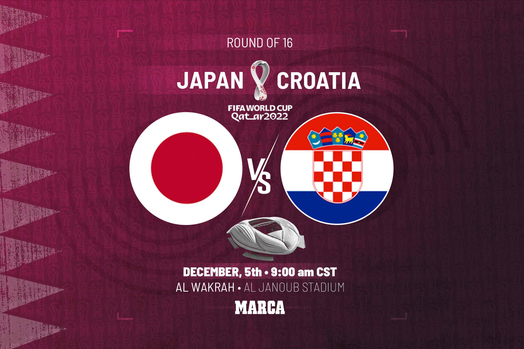 World Cup 2022: Japan - Croatia: Game time and where to watch the 2022  Qatar World Cup match from the USA | Marca
