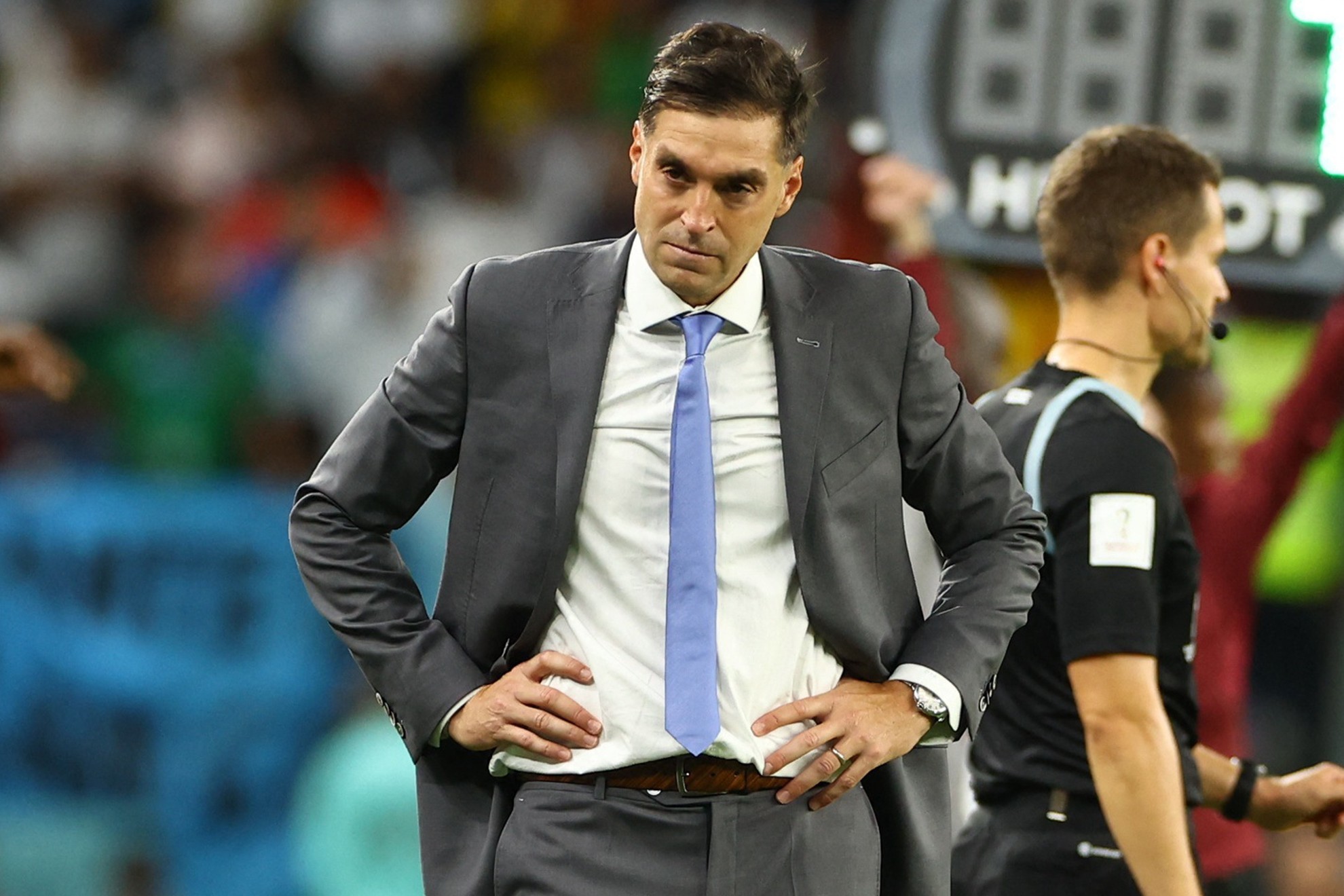 Diego Alonso analiza la eliminación de Uruguay | Reuters