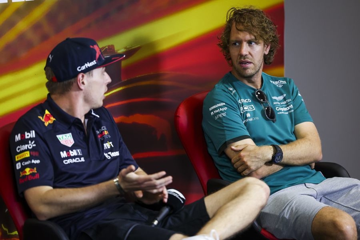 Vettel y Verstappen en el pasado Gran PRemio de España