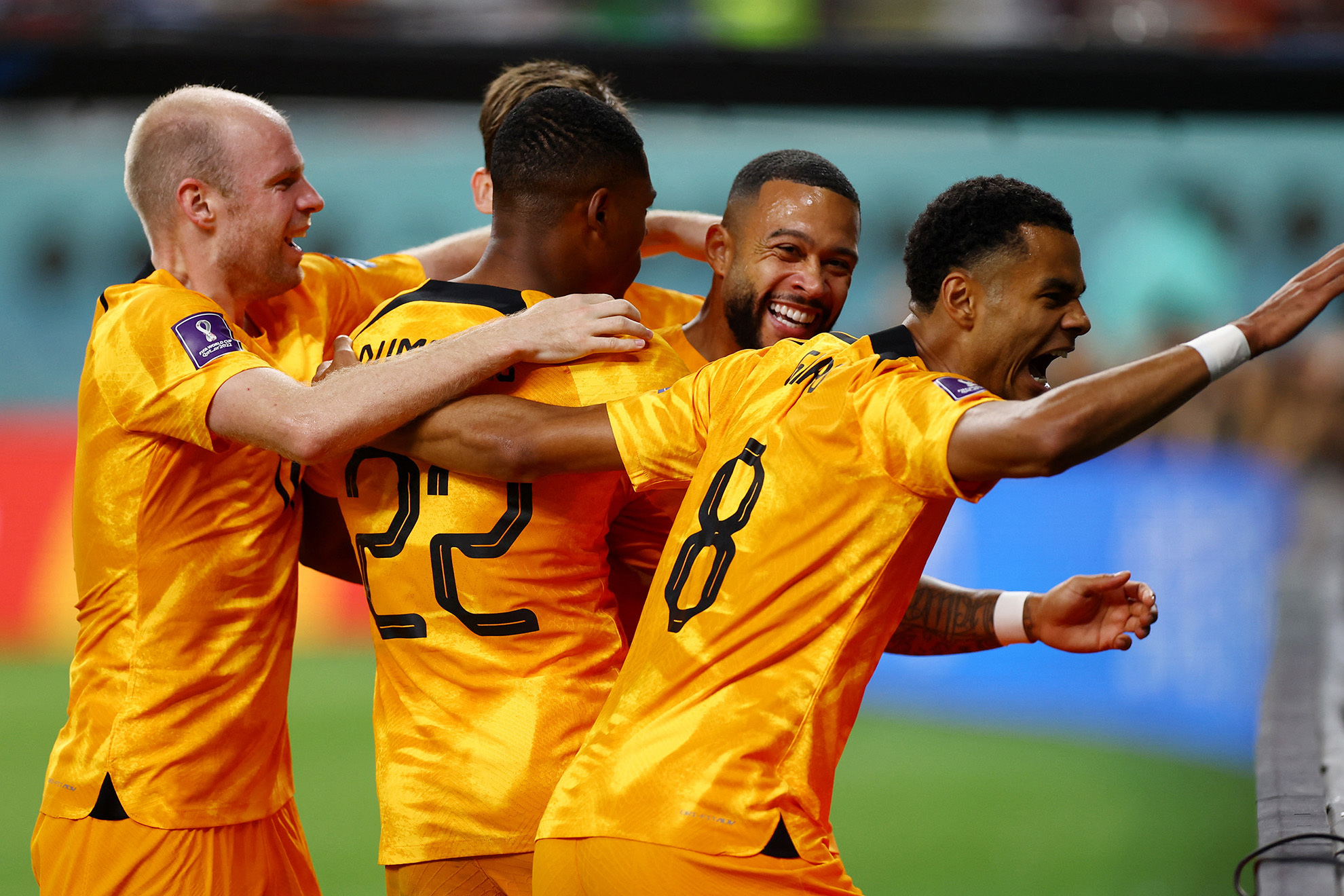 Países Bajos está logró abrir el marcador a los 10 minutos de juego. | Reuters