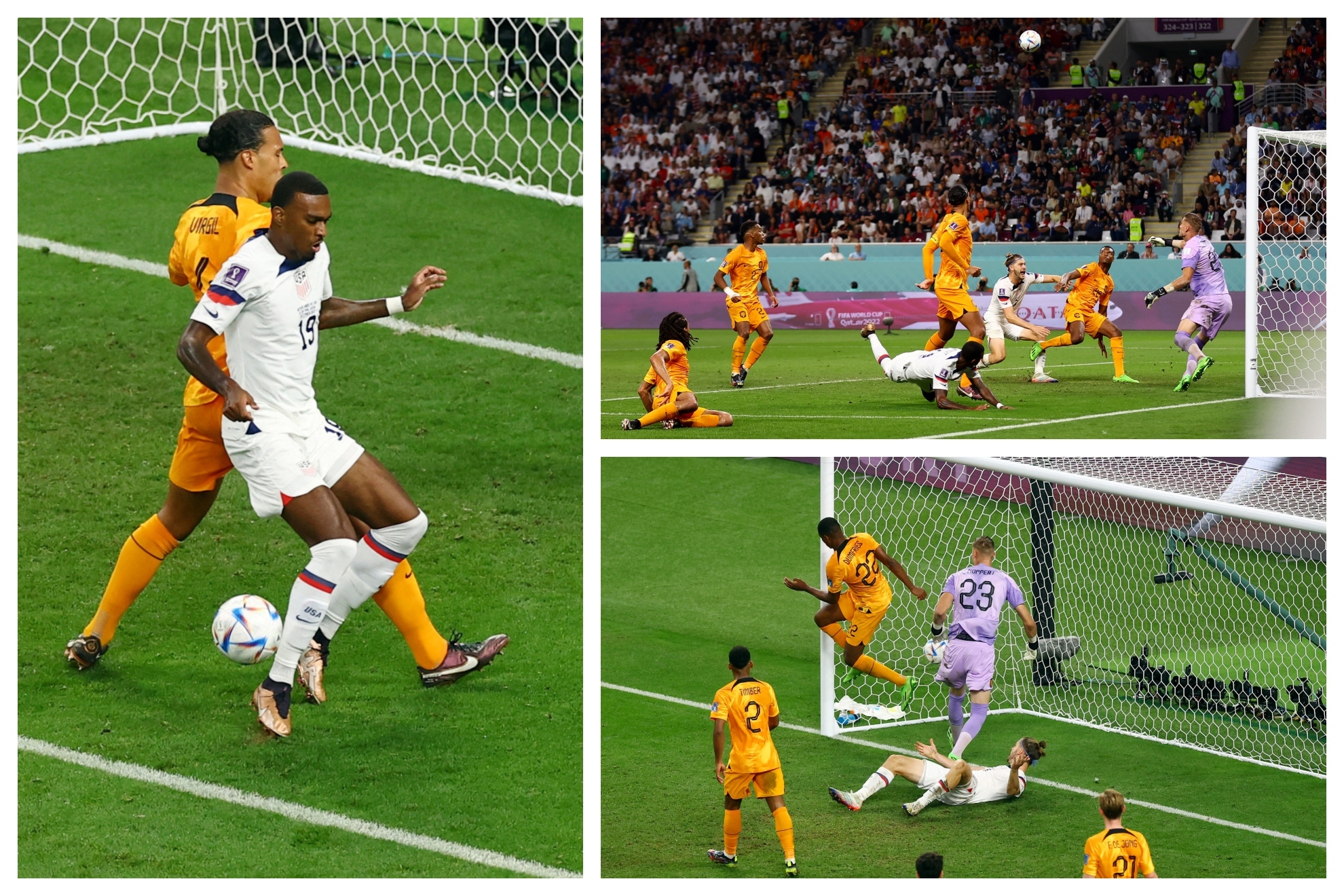 El gol de Haji Wright ante Países Bajos | Reuters