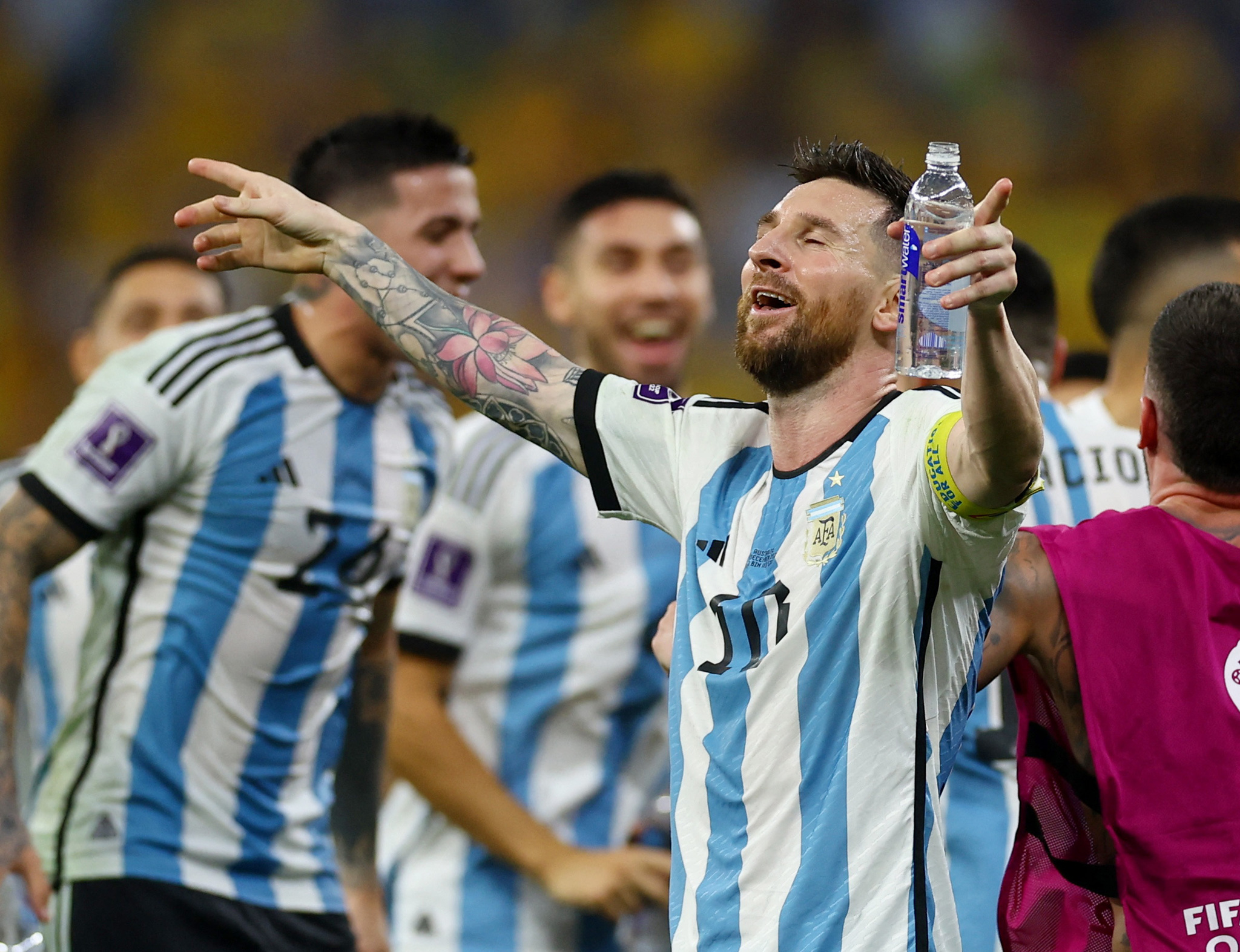 Messi fue el líder del equipo para la victoria de Argentina | Reuters