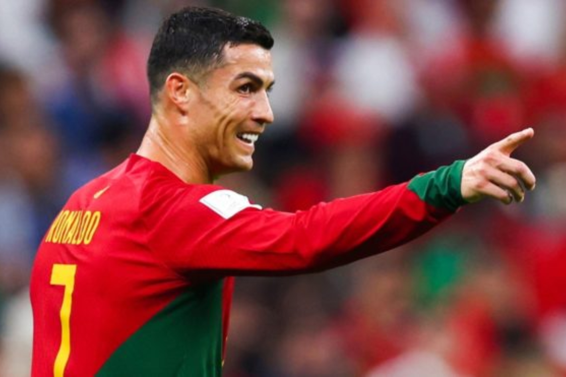 Cristiano Ronaldo, durante un partido con Portugal en el Mundial