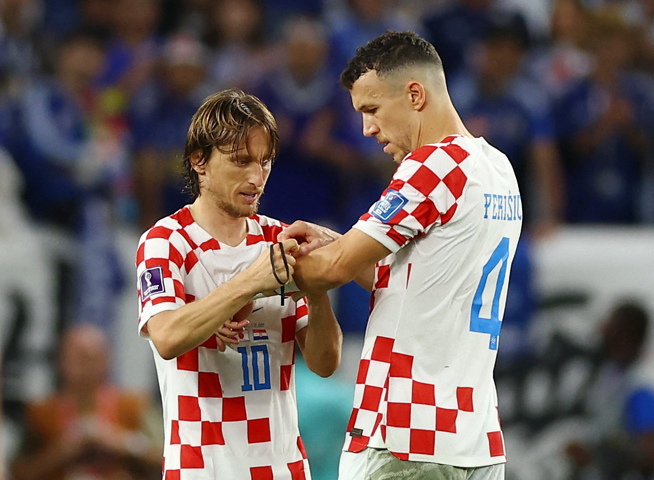 Modric salió de cambio en los tiempos extra entre Croacia y Japón | Reuters