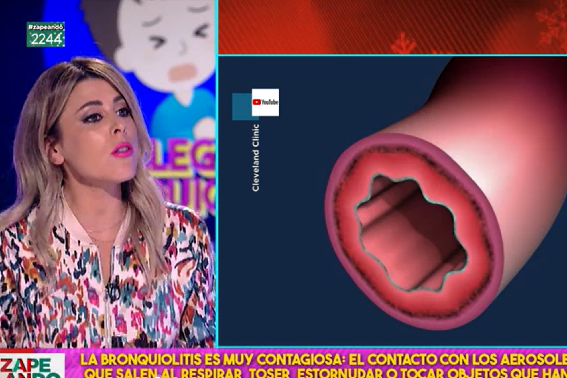 Valeria Ros confiesa la edad a la que dej de usar chupete en Zapeando: Fue quitarlo, y un cigarro