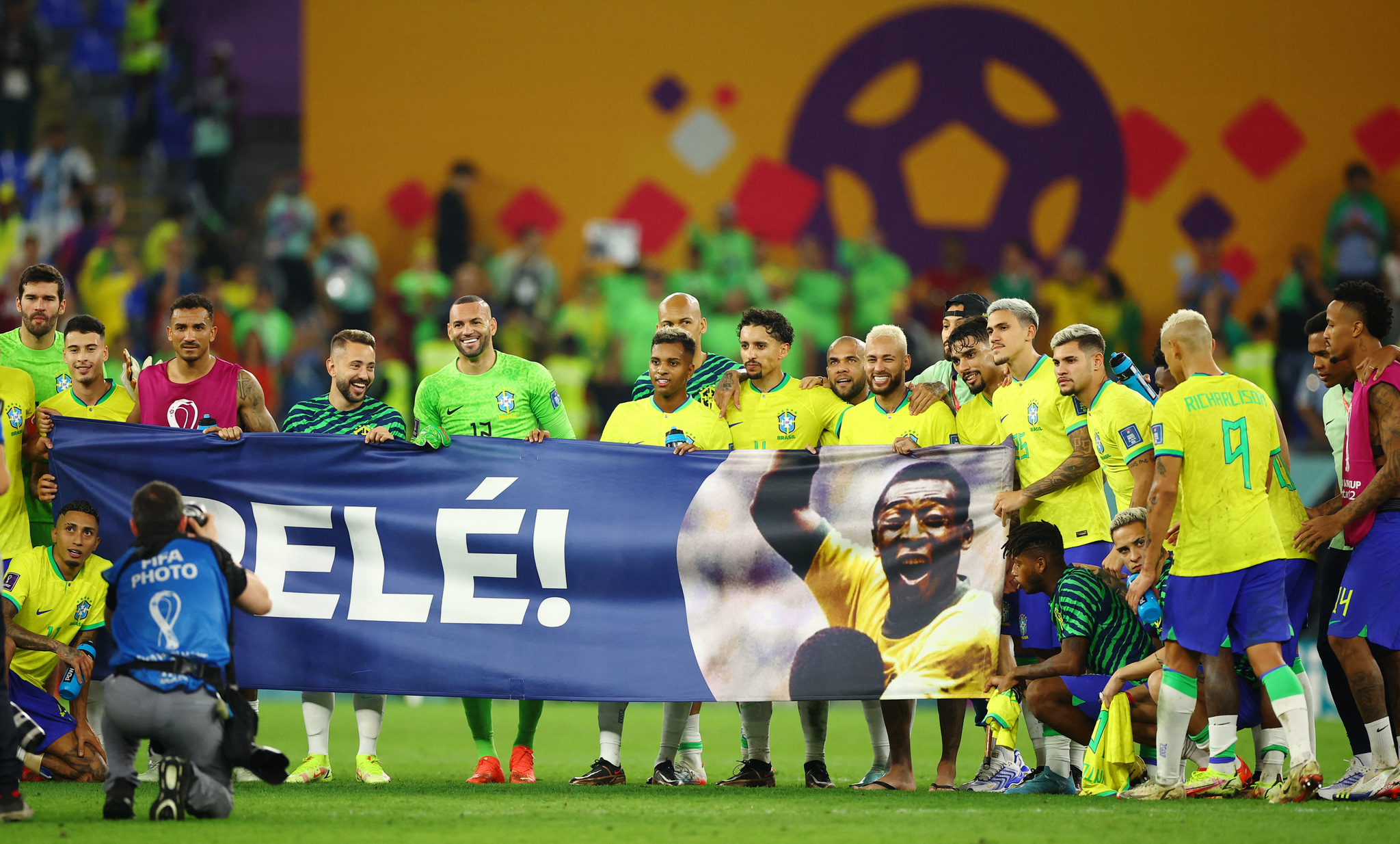 La selección de Brasil le dedicó el triunfo a Pelé | Reuters