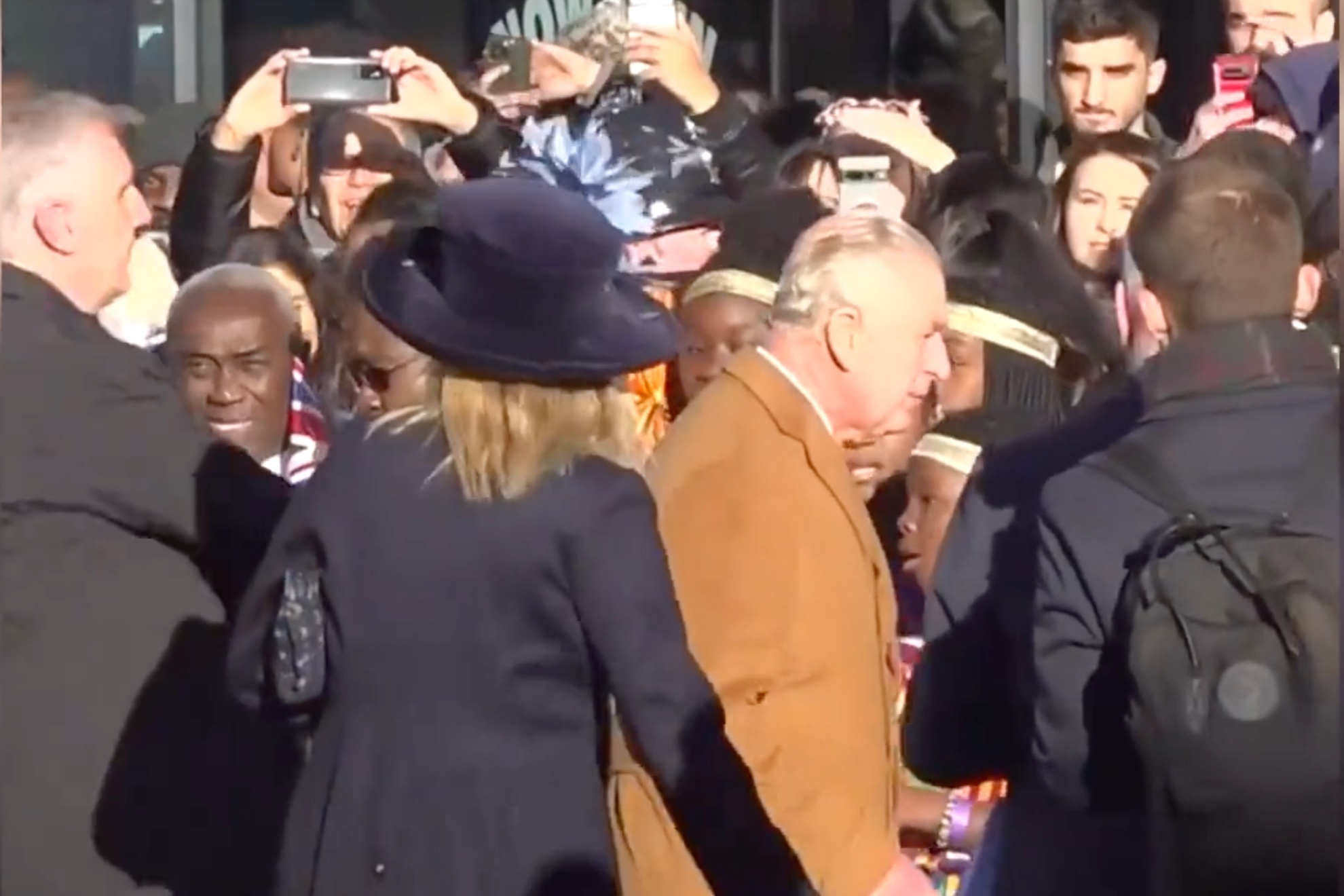 Young man arrested for throwing egg at King Charles III, as he is attacked once again