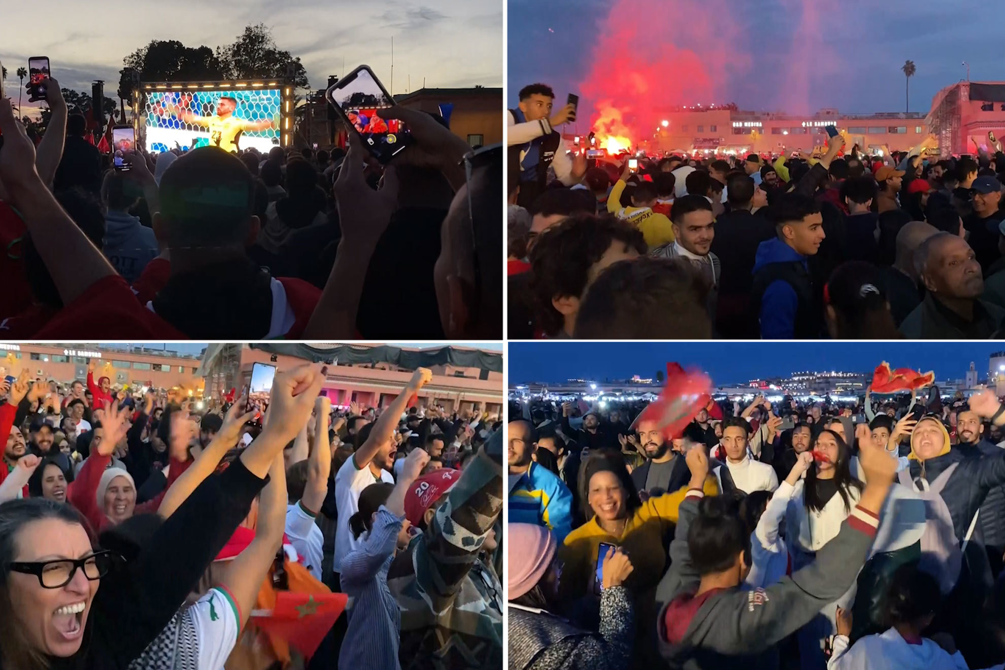 Día de gloria en Marrakech: ¡la afición marroquí vibró como nunca antes!