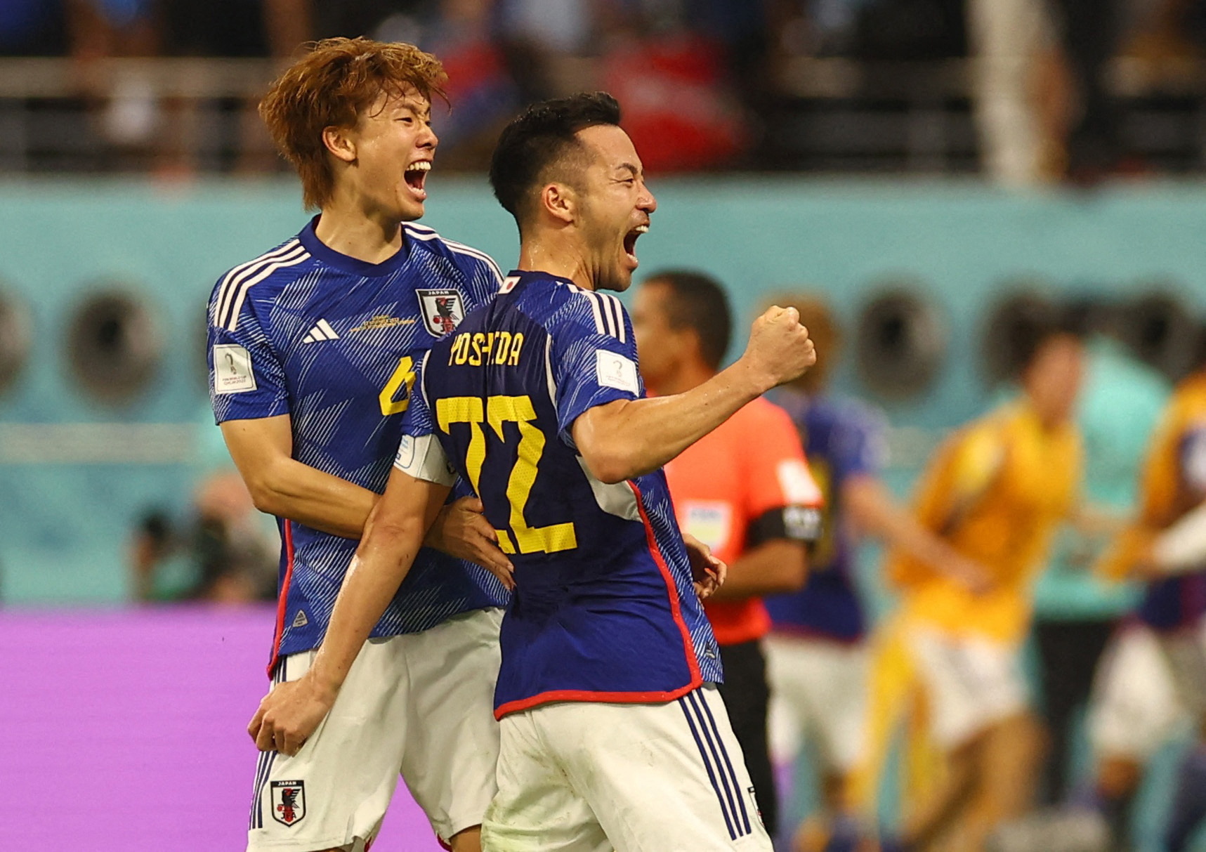 Japón dio la campanada en su grupo al vencer a Alemania y España | Reuters