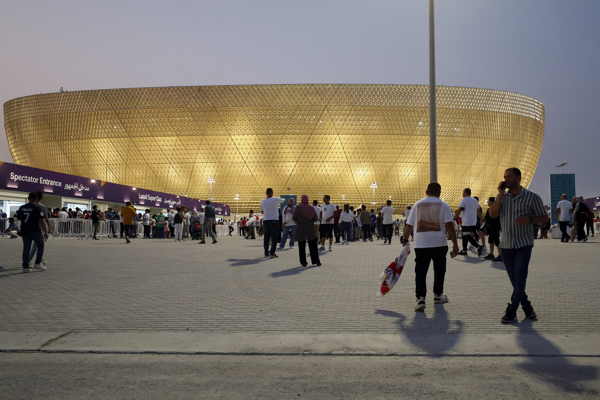 El estadio de Lusail, inspirado en los cuencos de comida Árabe