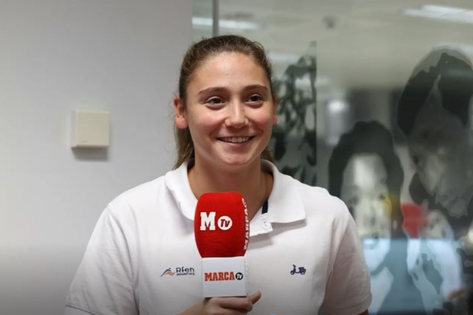 Elena Ruiz, medallista olímpica de waterpolo.