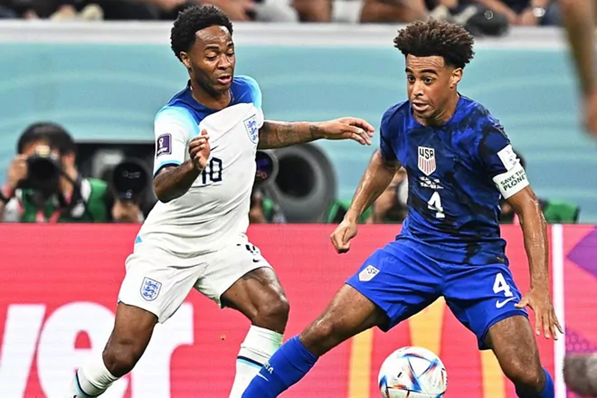 Sterling returns to rejoin England squad in Qatar after his London home was broken into