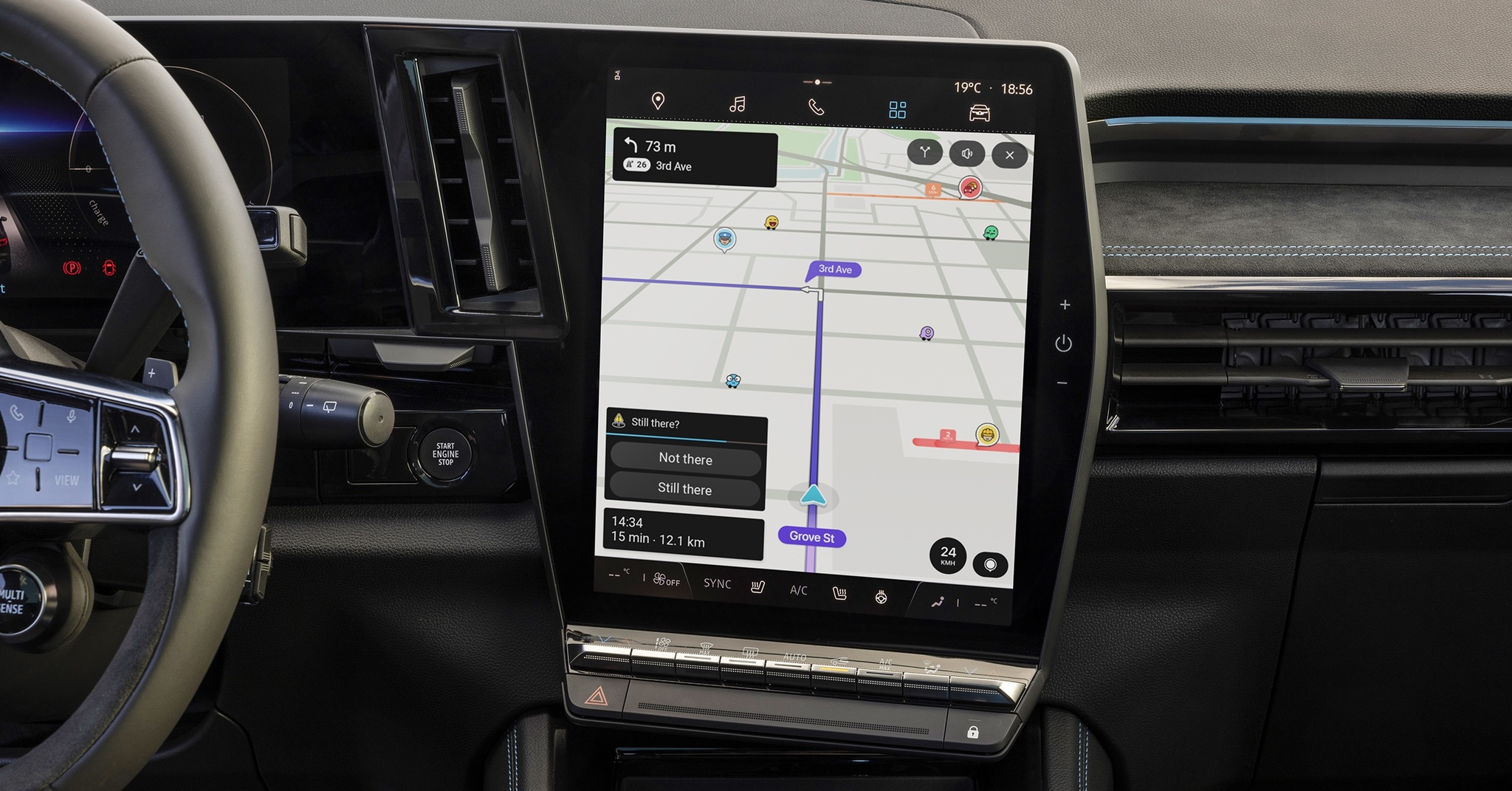 Dos modelos de Renault ya integran Waze en sus sistemas multimedia.