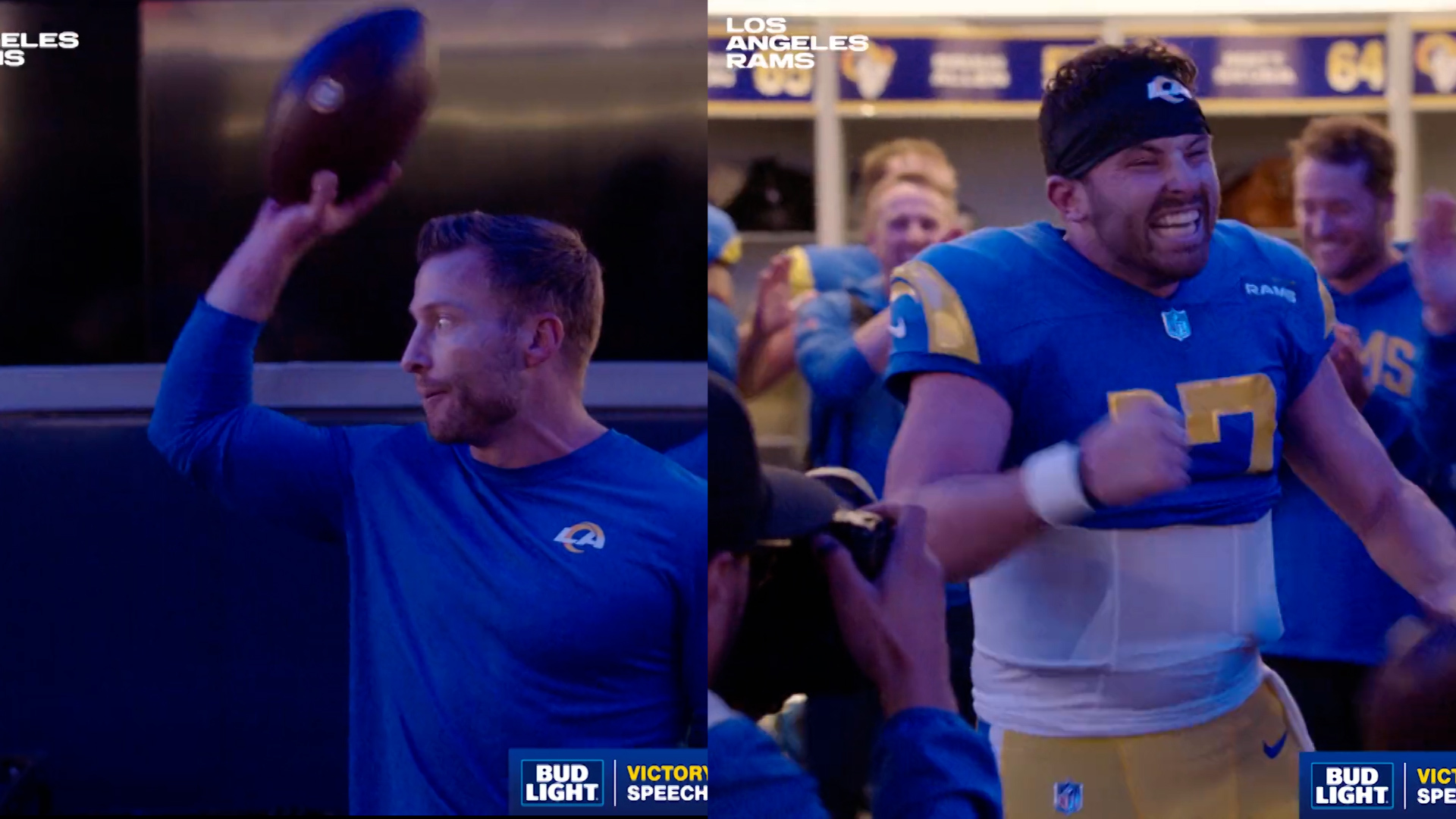 Baker Mayfield's rousing speech that fired up the Rams locker room after victory over the Raiders