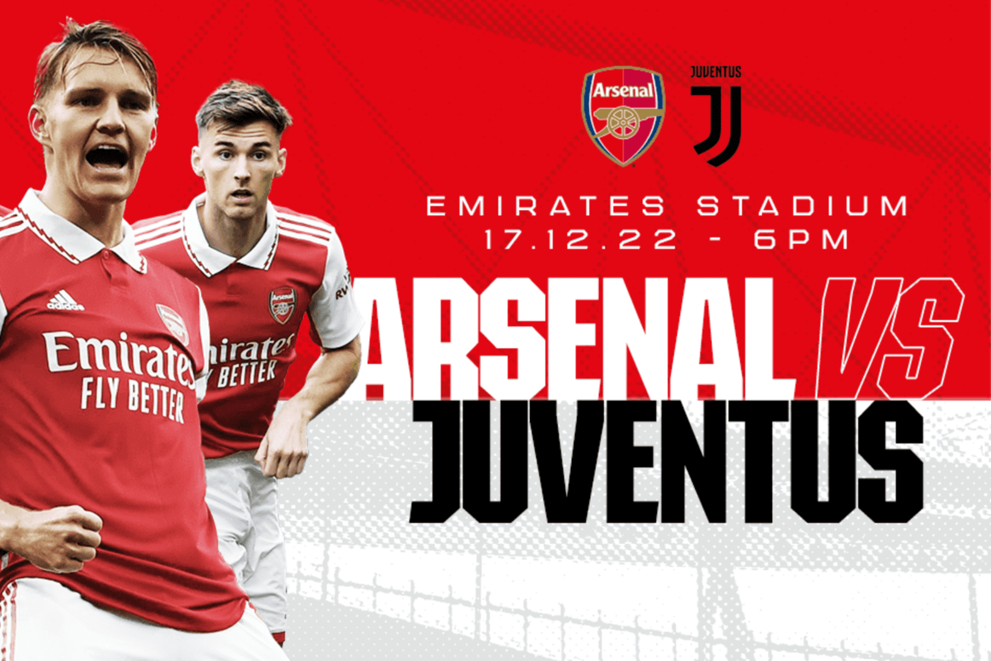 This is how you can play a special role in the Arsenal ys Juventus friendly