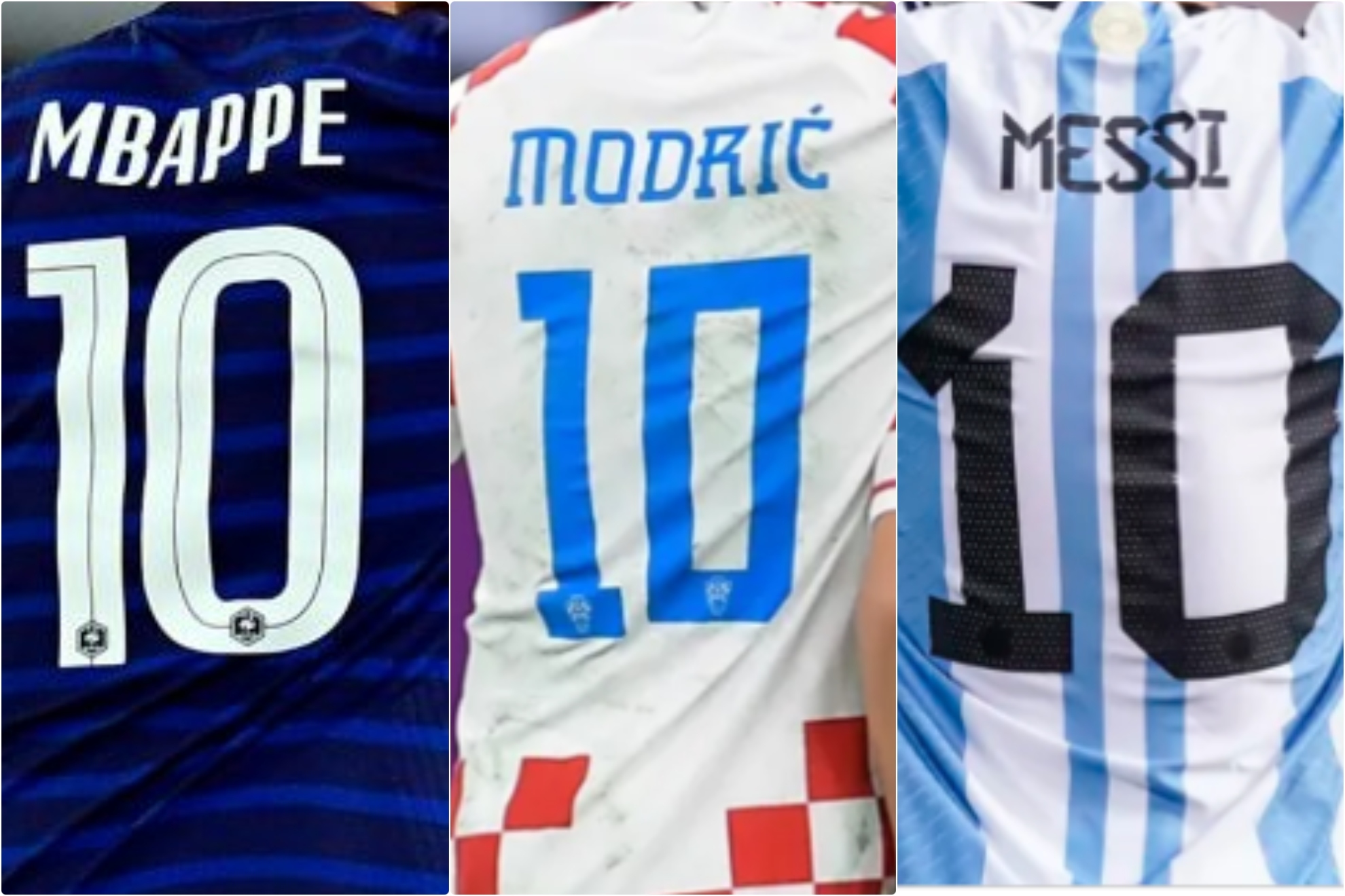 El MVP del Mundial se escribe con la M de... ¿Messi, Modric o Mbappé?