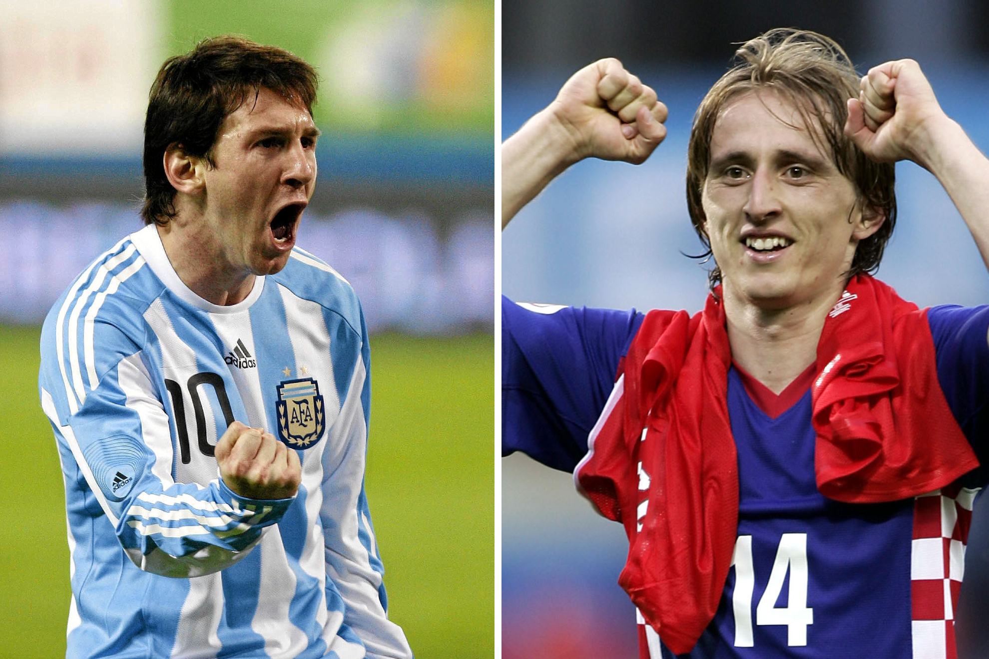 Messi vs Modric: 16 years later