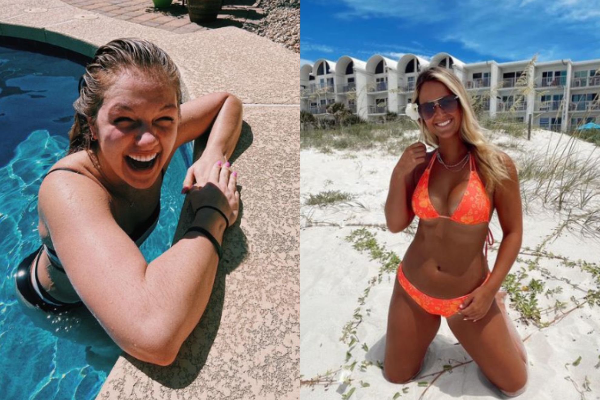 Jenna Brandt (left) and Whittney Purdy (right)